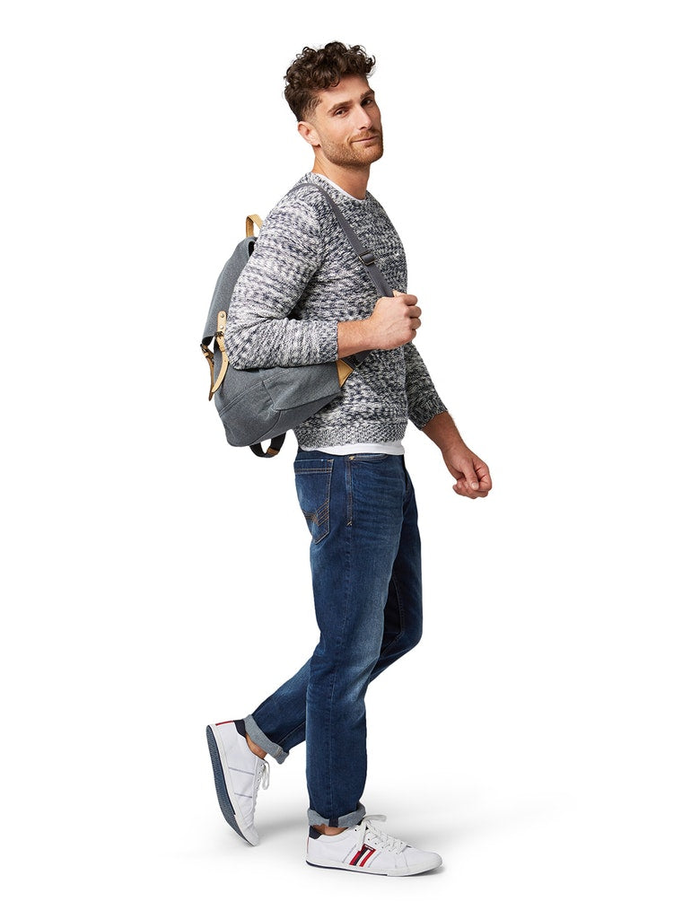 Tom Tailor Herren Jeans Mid Stone Wash