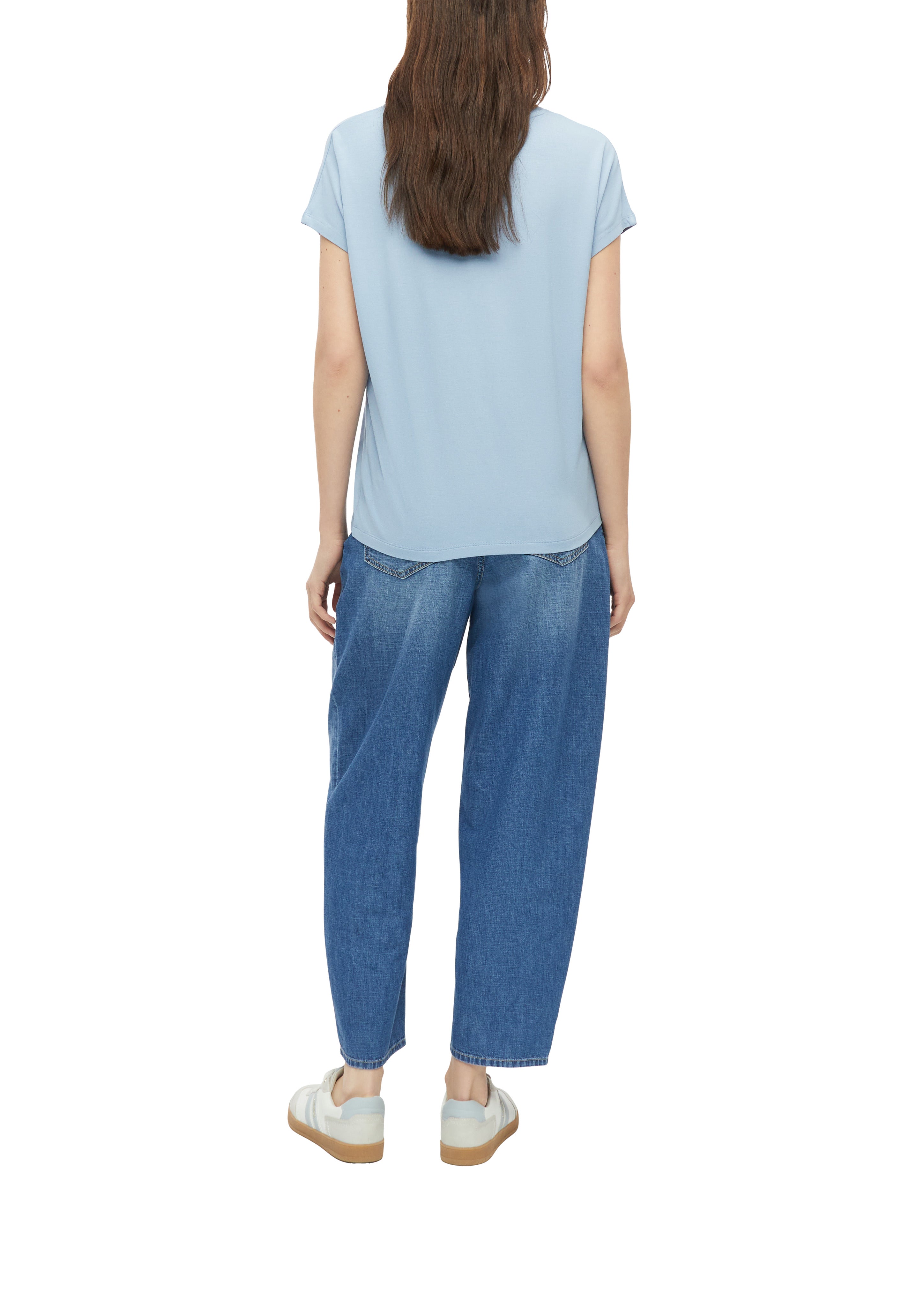S. Oliver red Damen T-Shirts Blue