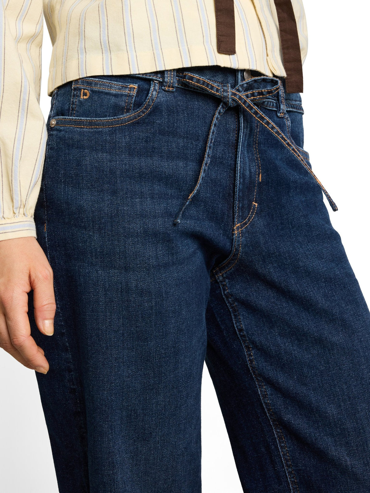 Tom Tailor denim Damen Jeans Used Dark Stone