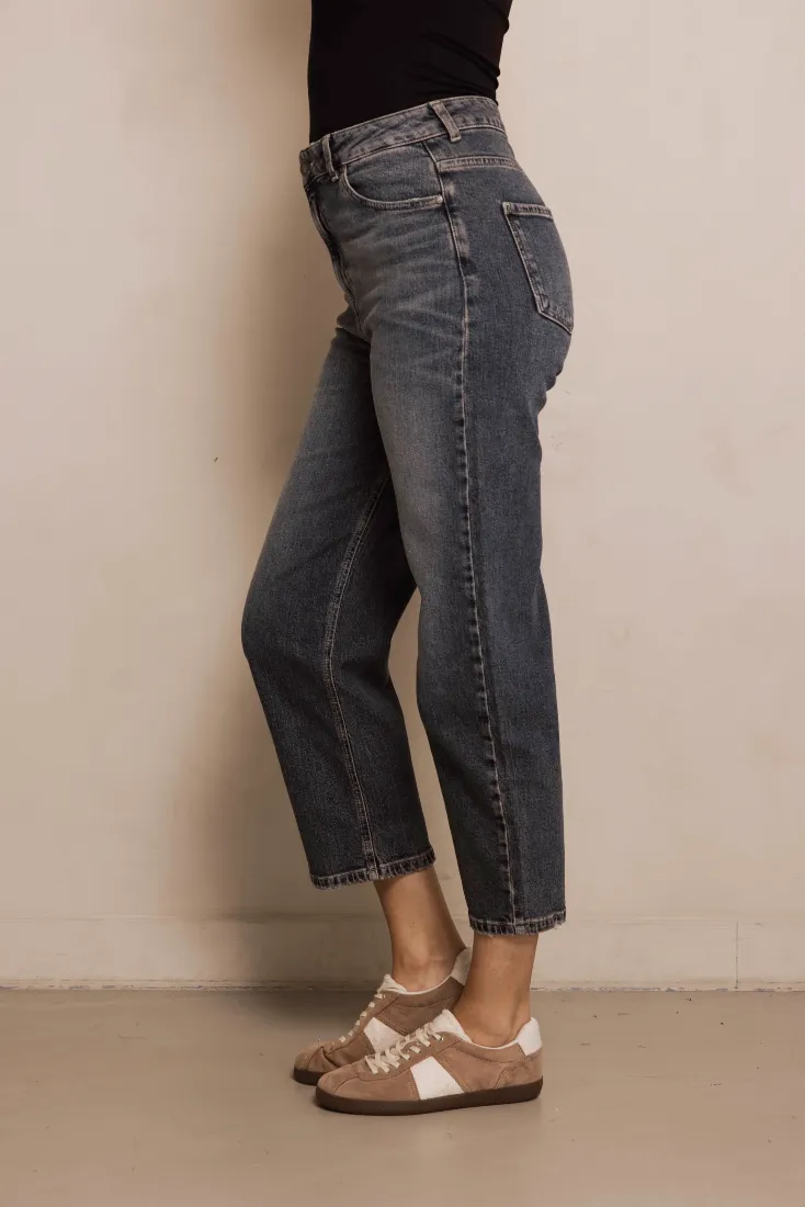 Zhrill Damen Jeans  Grey