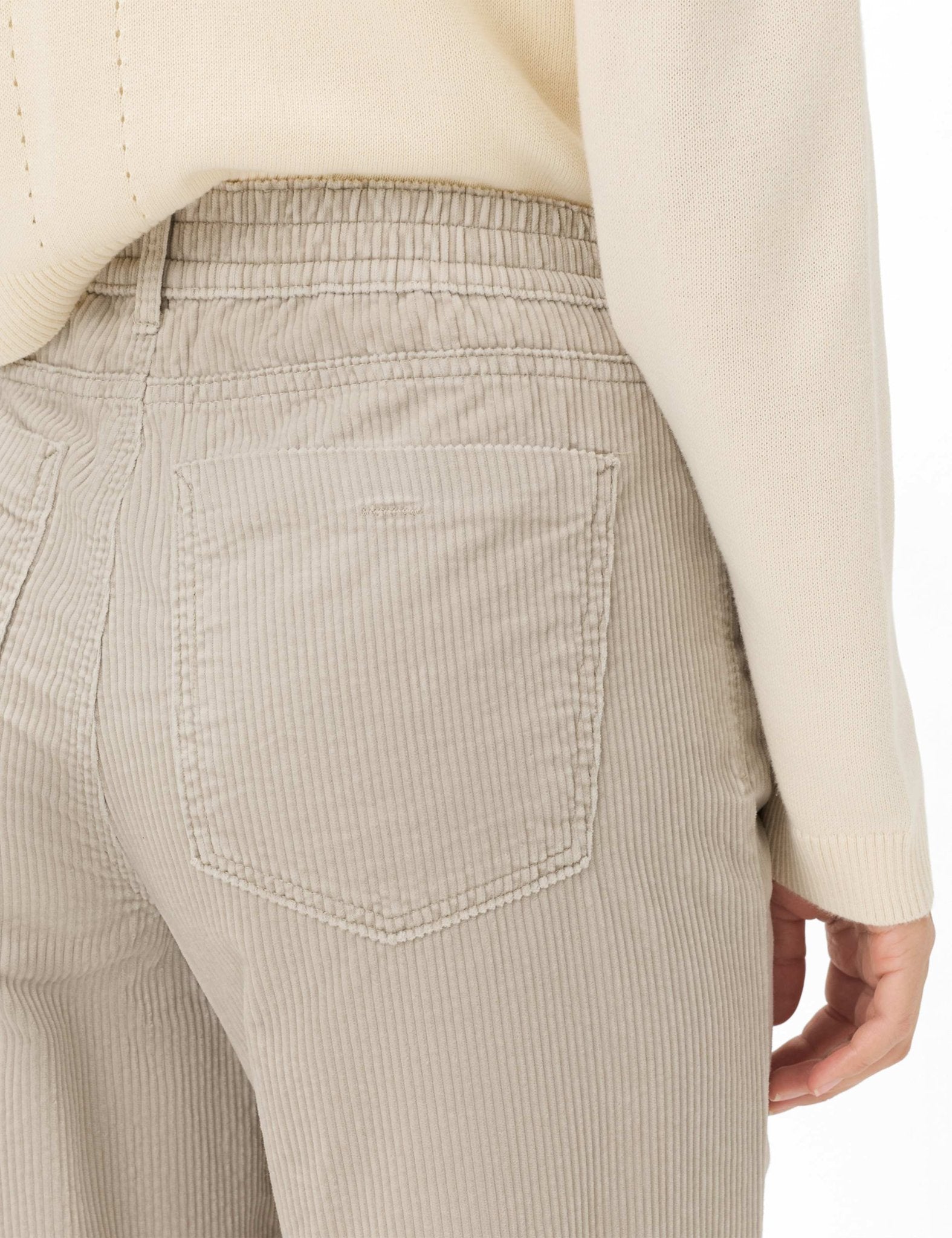 Brax Damen Hosen Dark Ecru