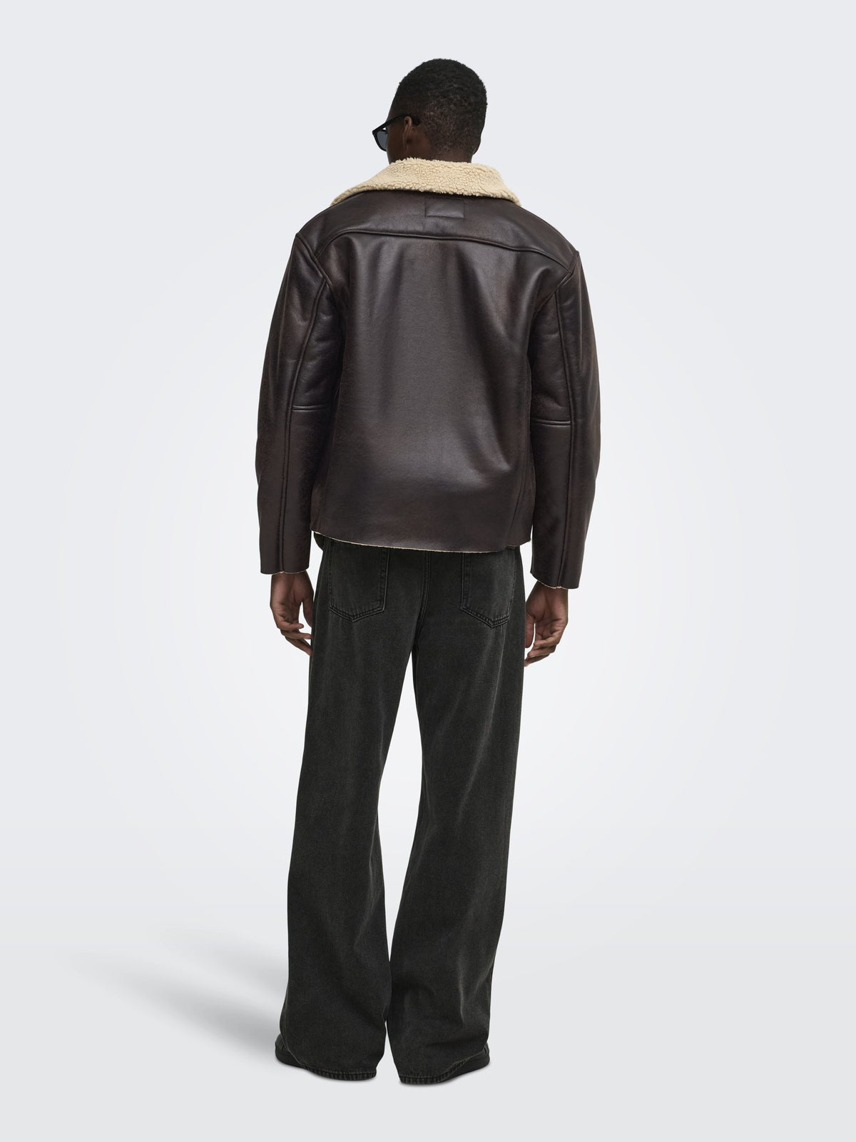 Only & Sons Herren Jacken Hot Fudge/Ecru