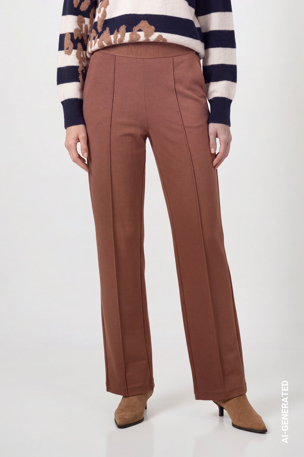 Monari Damen Hosen  Tiramisu