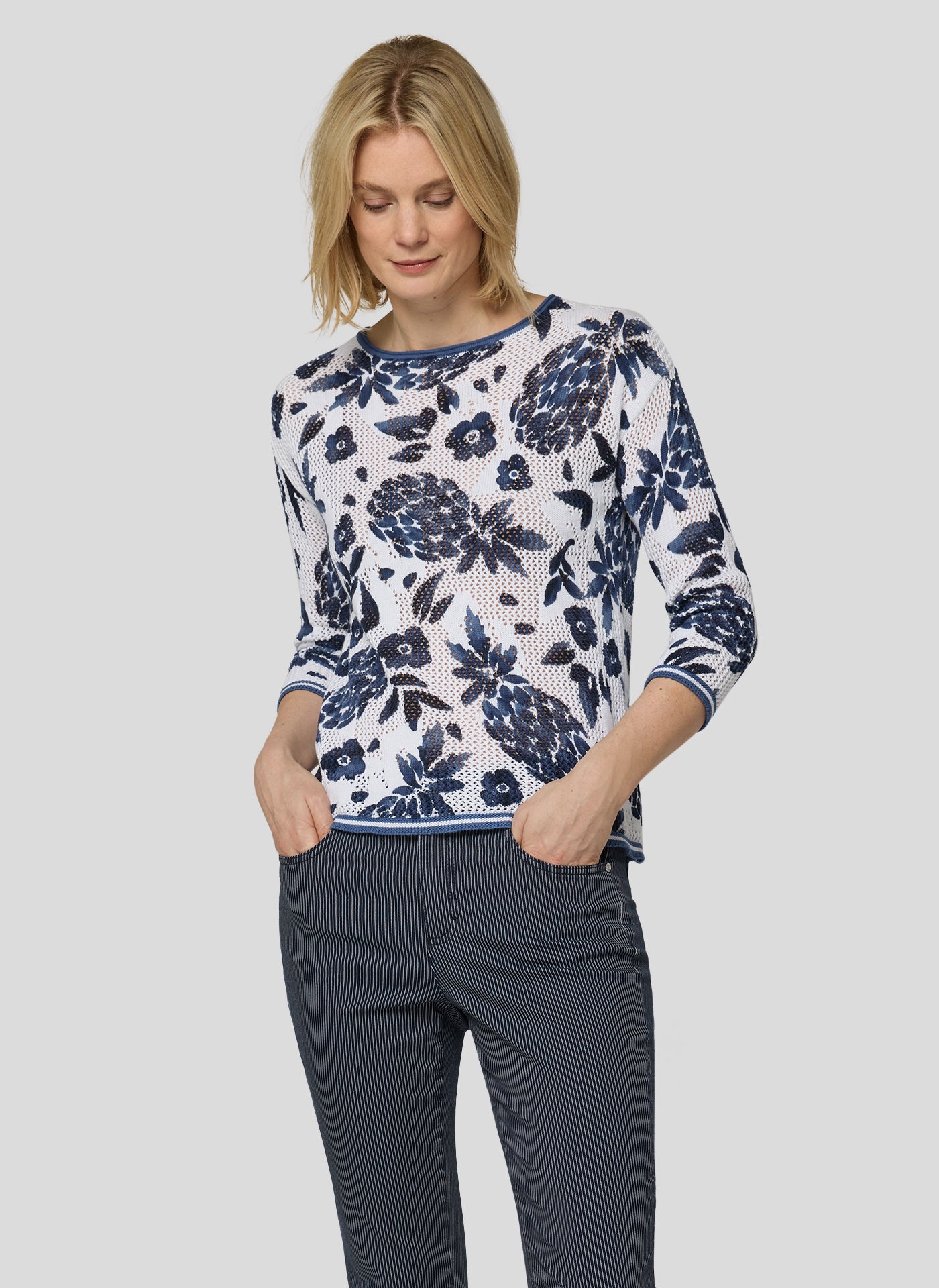Rabe Damen Pullover Pazifik