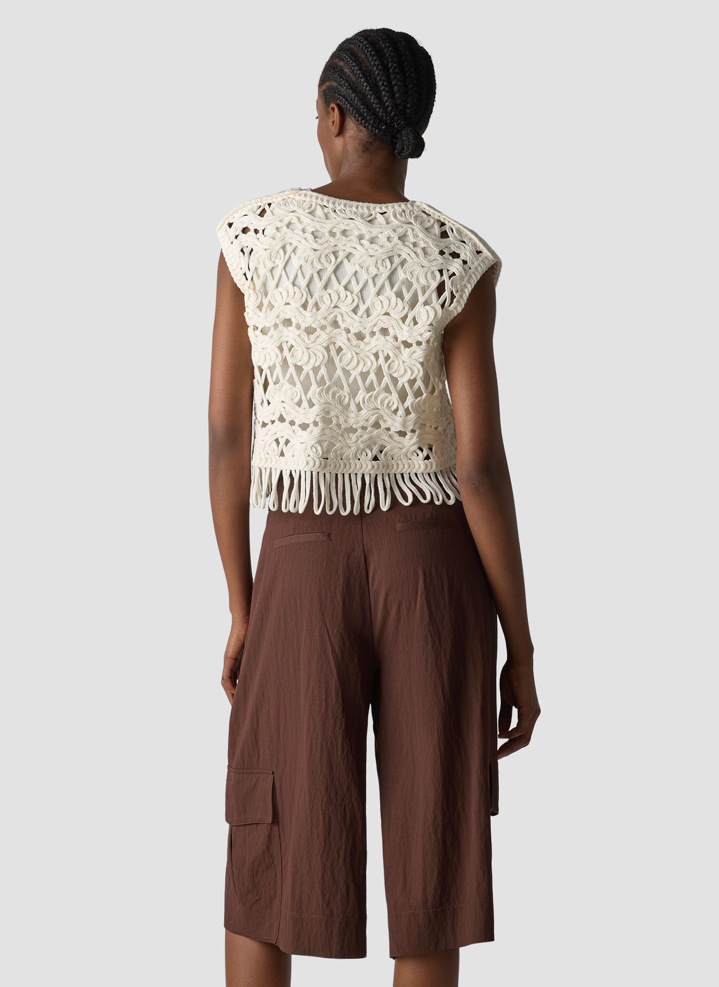 Le Comte Damen Pullover Natur