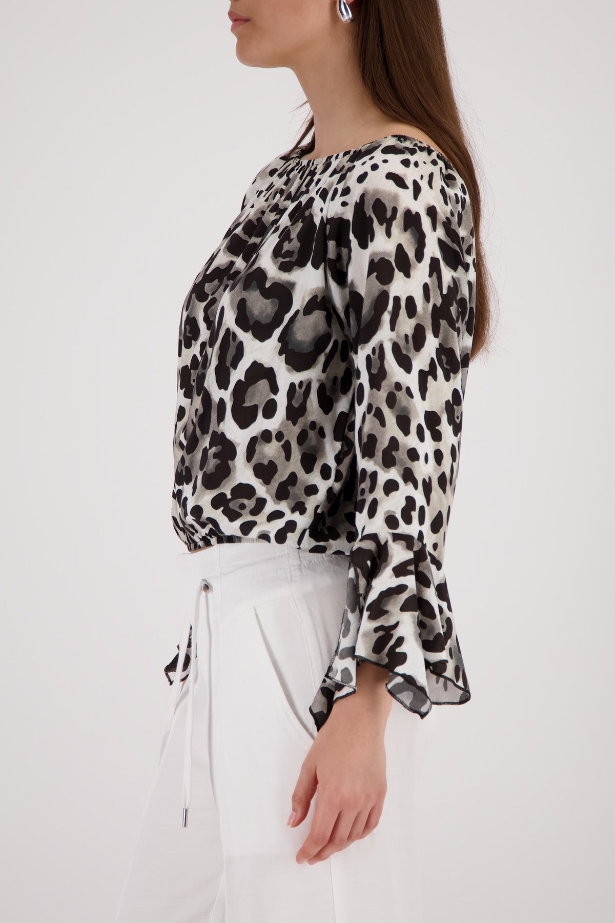 Monari Damen Blusen  Coffee Gemu