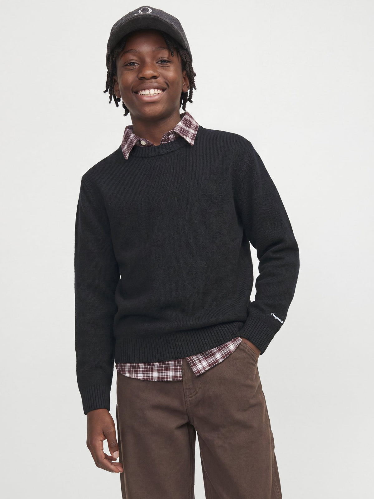 Jack & Jones Jungen Pullover & Strickjacken Black