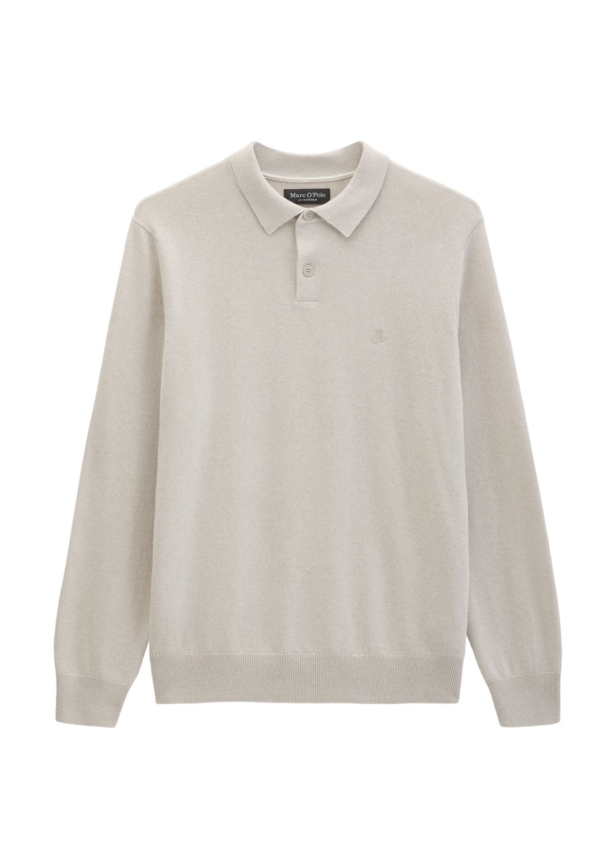 Marc O'Polo Herren Pullover  Linen Beig