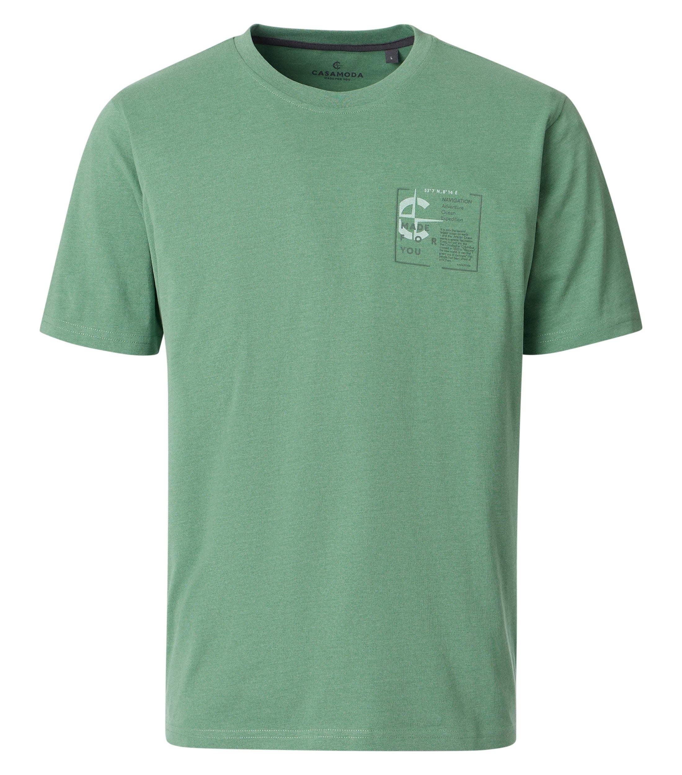 Casa Moda Herren T-Shirts kurz  Tuerkis