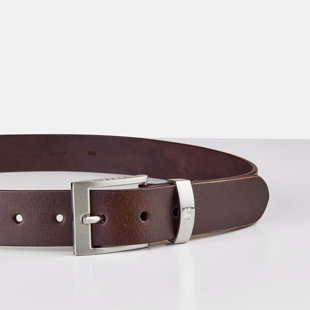 Lerros Herren Gürtel Dark Brown