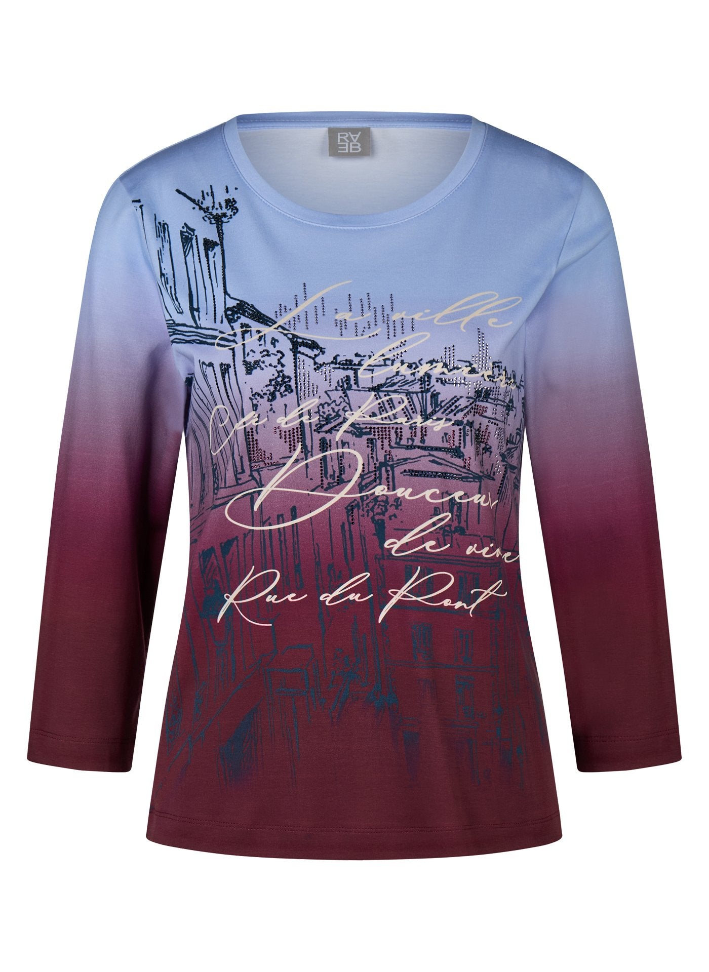 Rabe Damen T-Shirts Merlot