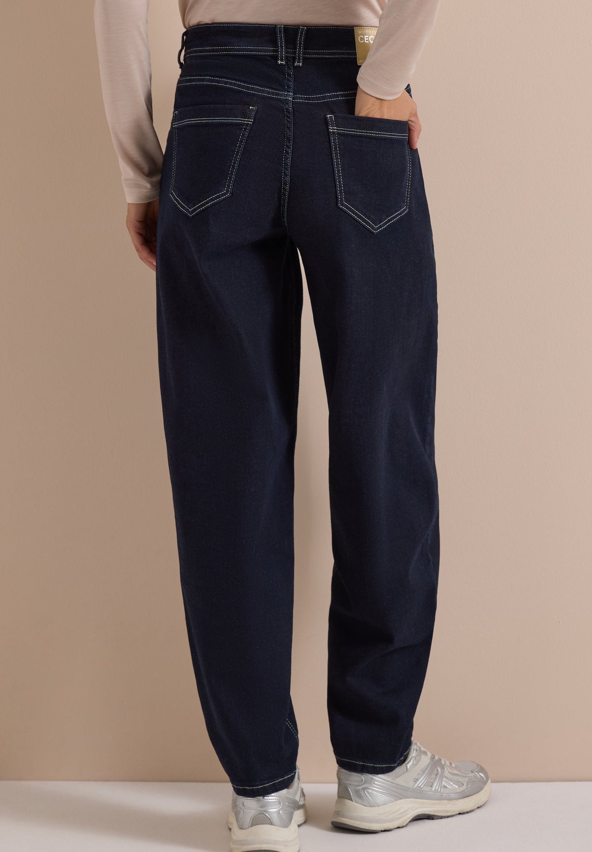 Cecil Damen Hosen  Rinsed Wa