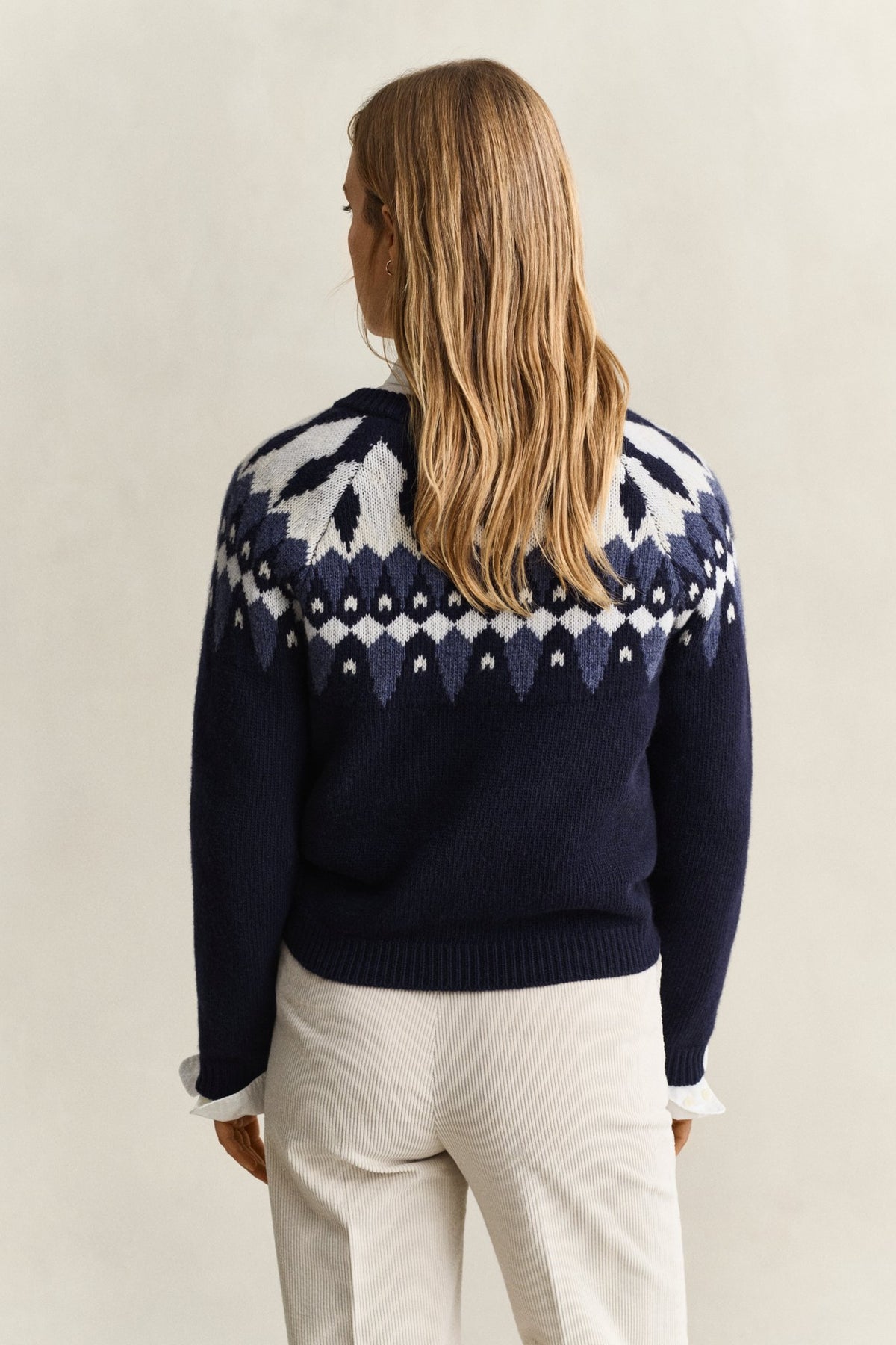Gant Damen Strickjacken Evening Blu