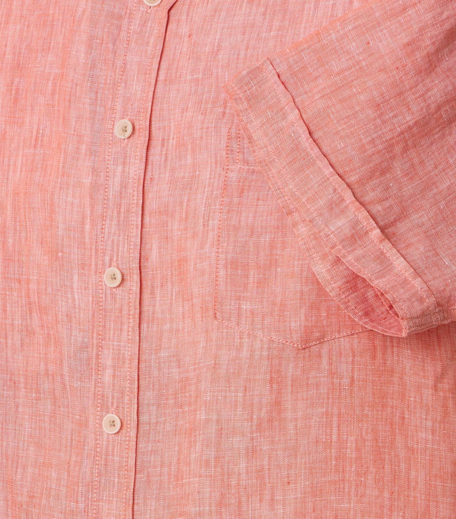 Casa Moda Herren Hemden kurz  Orange