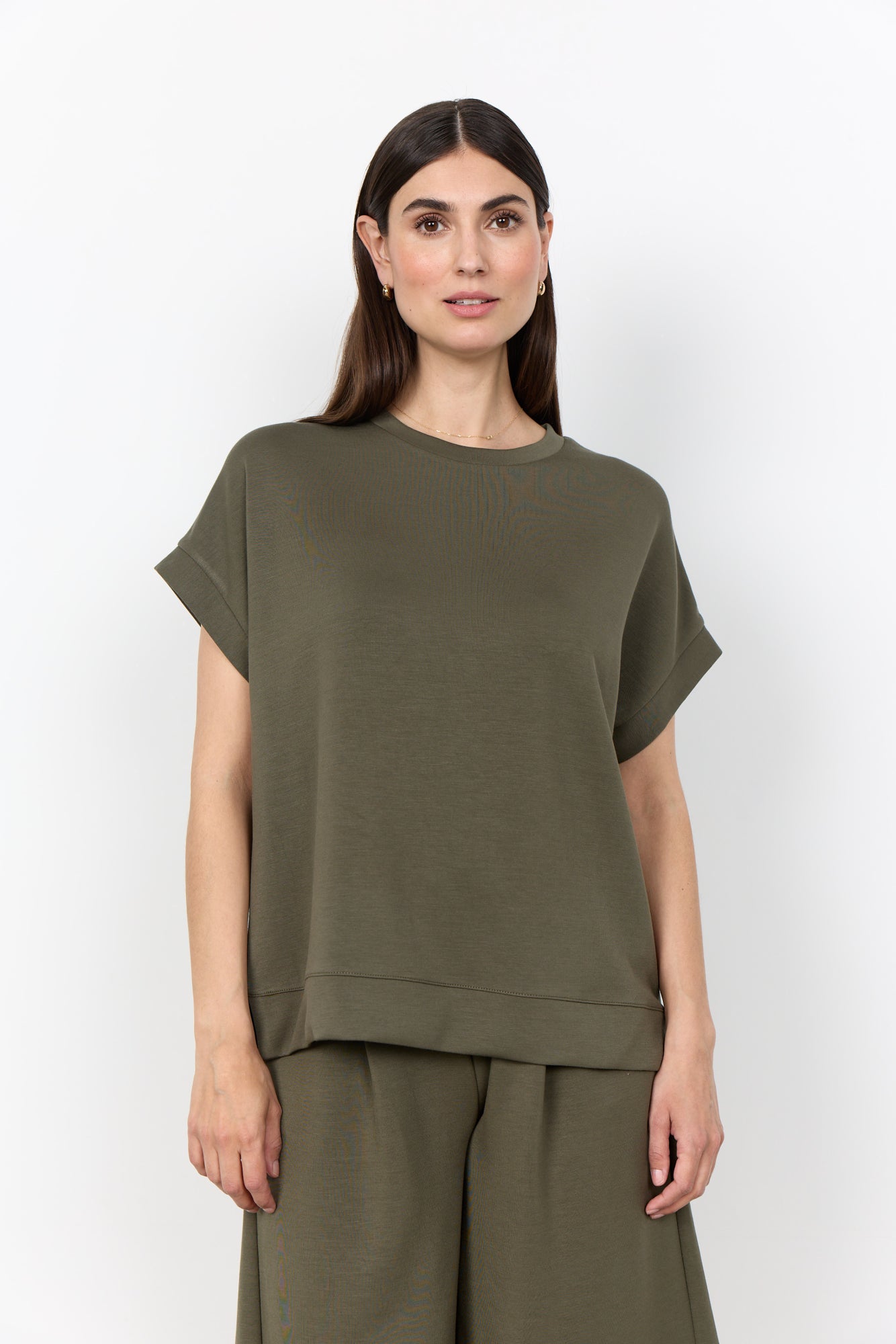 Soya Concept Damen Blusen kurz Grape Leaf