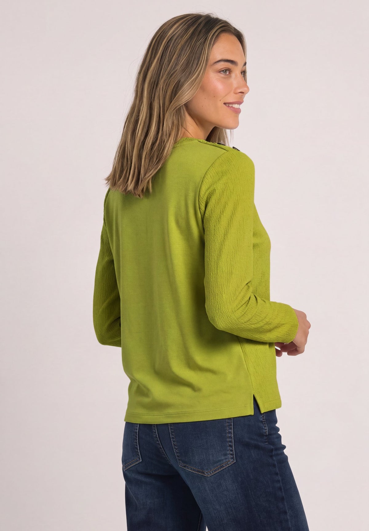 Street One Damen T-Shirts  Apple Lim