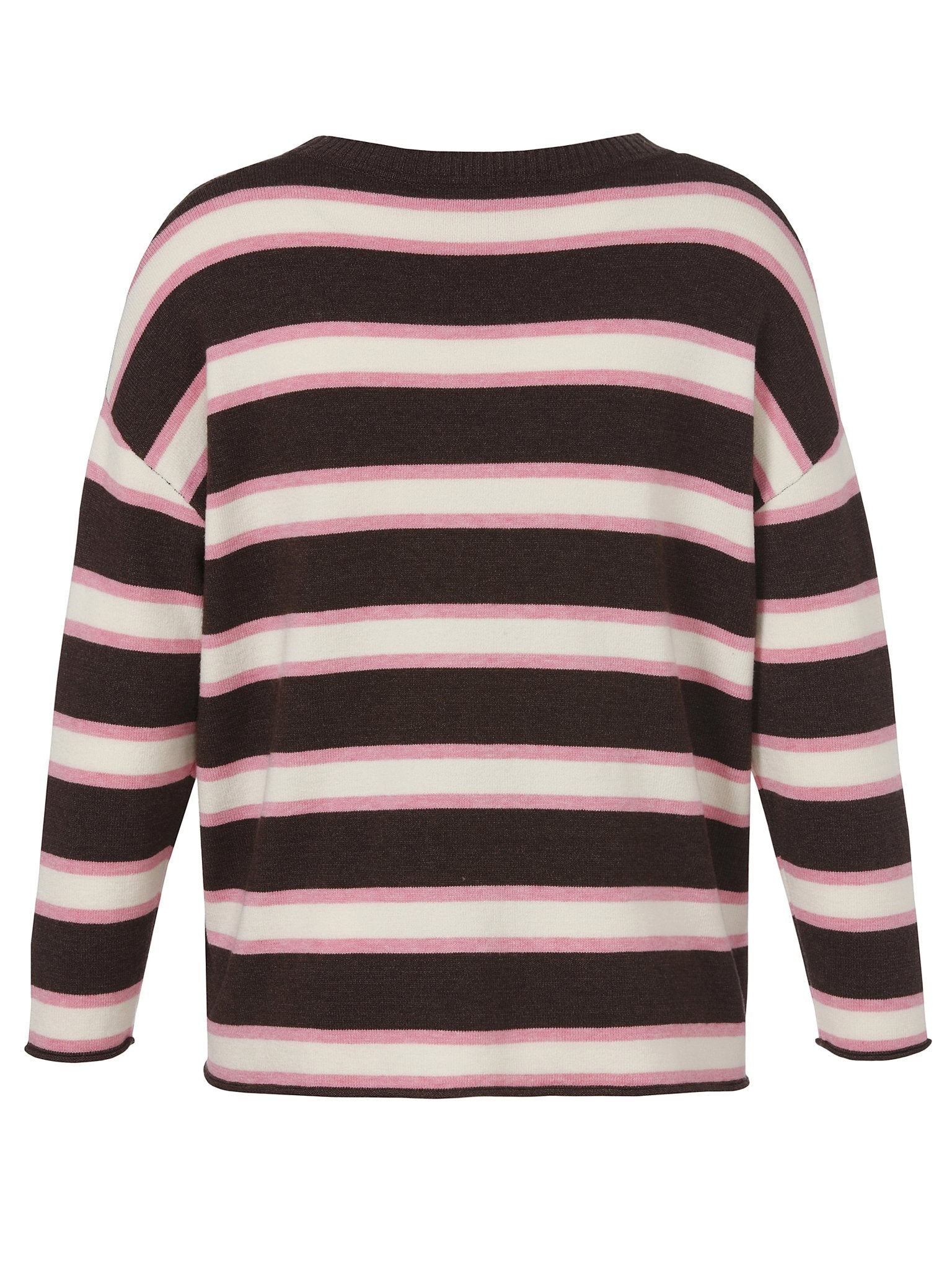 Via Appia Damen Pullover  Kaffee Mult