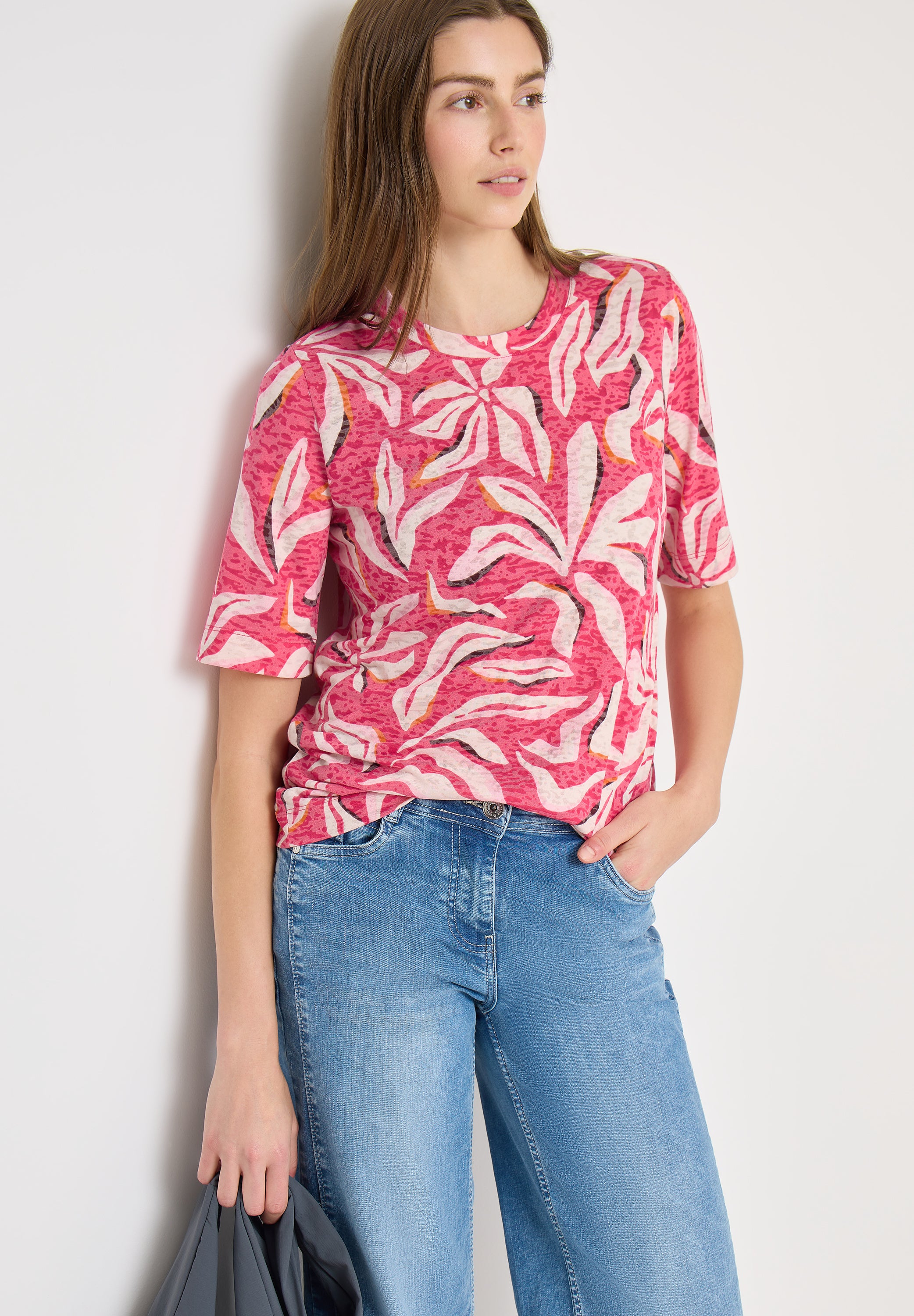Cecil Damen T-Shirts  Beetroot