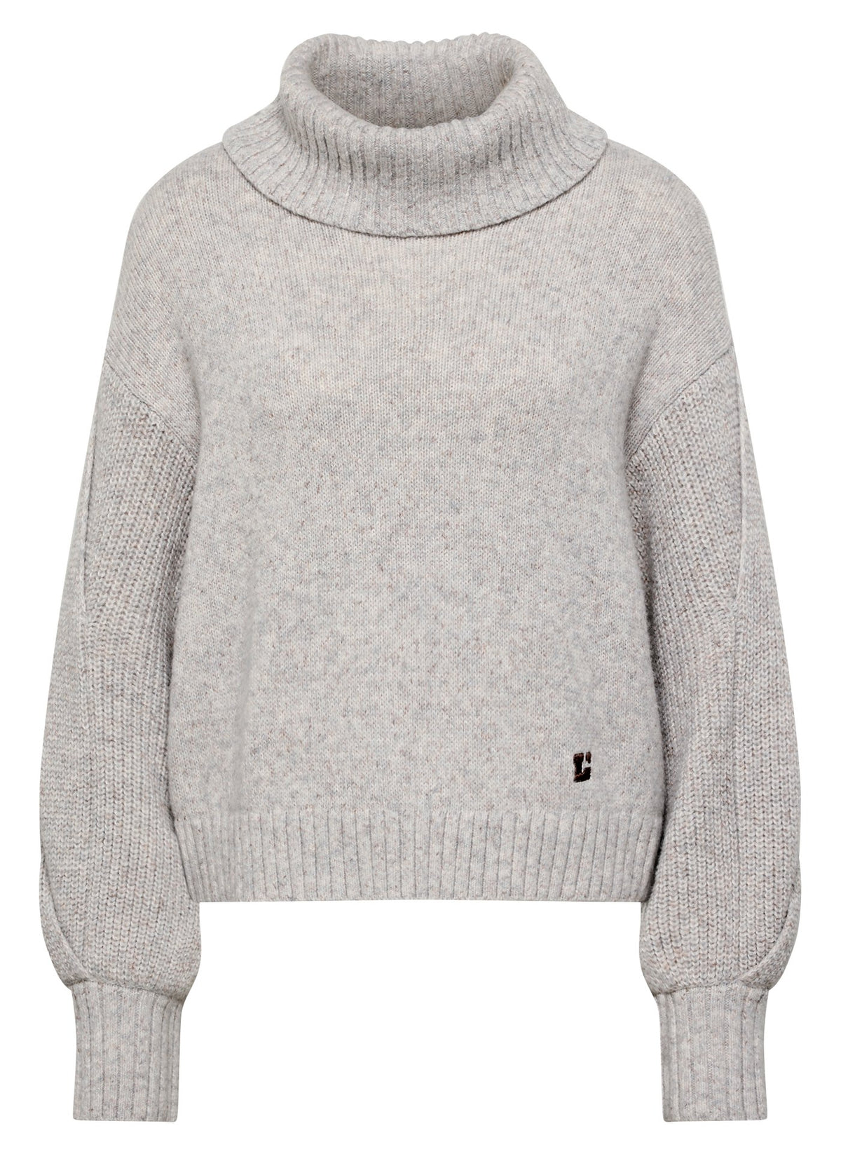 Le Comte Damen Pullover Perlgraumela