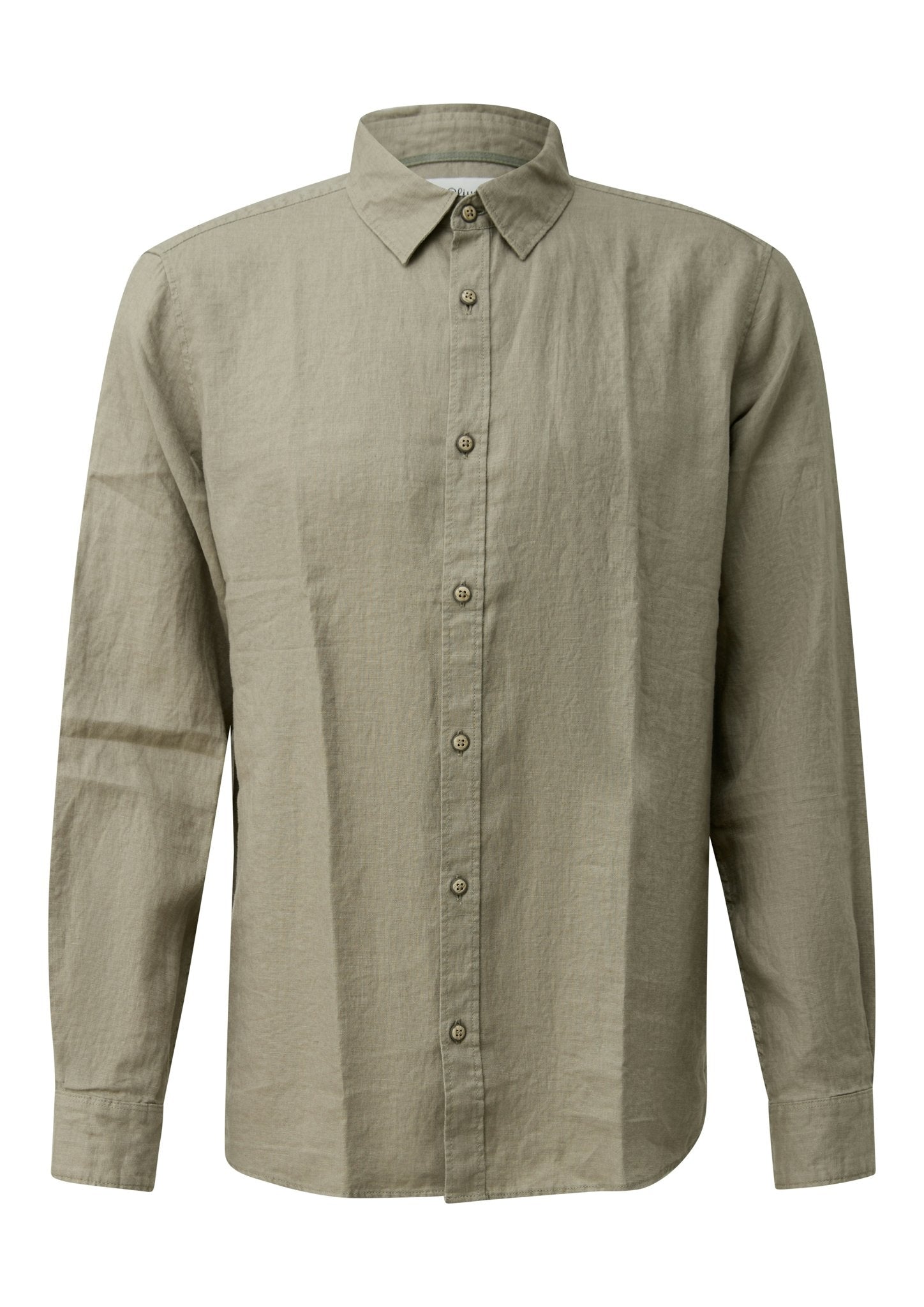 S. Oliver red Herren Hemden lang Green