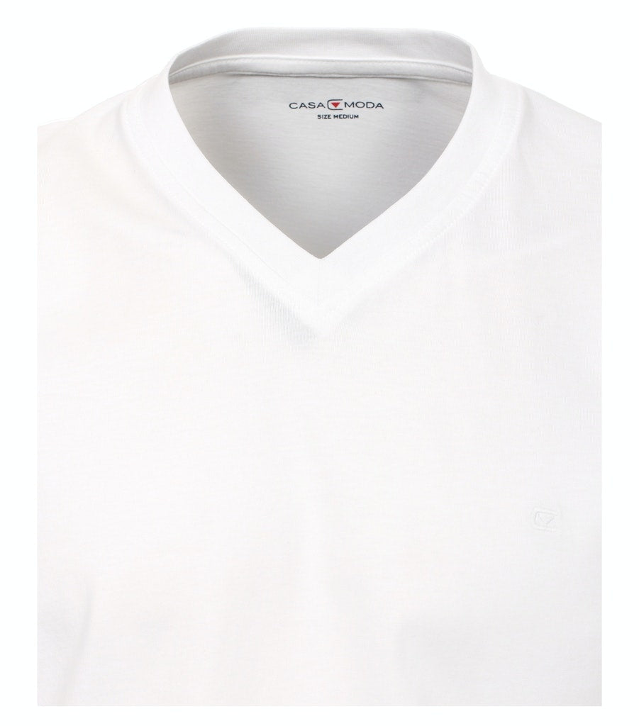 Casa Moda Herren T-Shirts kurz  Weiss