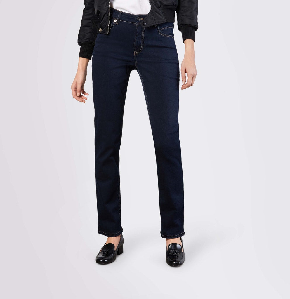 Mac Damen Jeans Dark Rinsewash