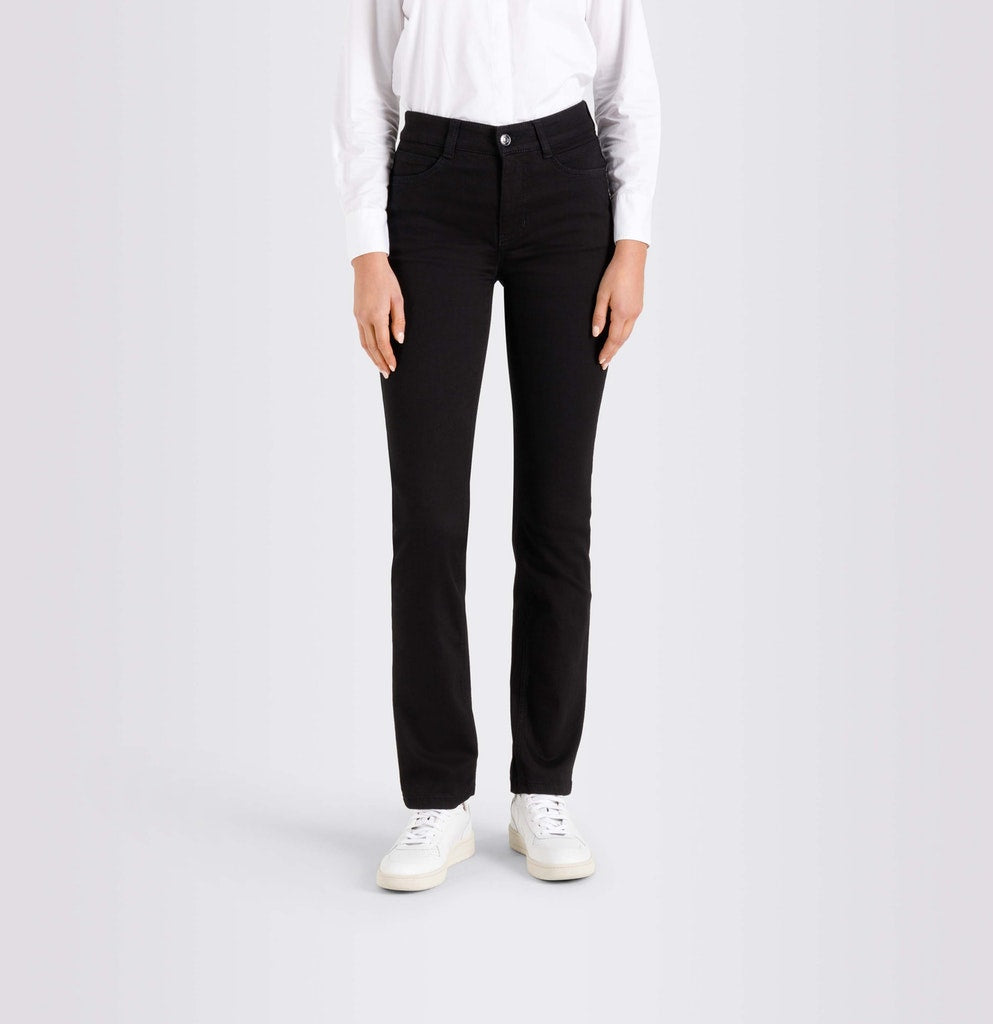 Mac Damen Jeans Black-Black
