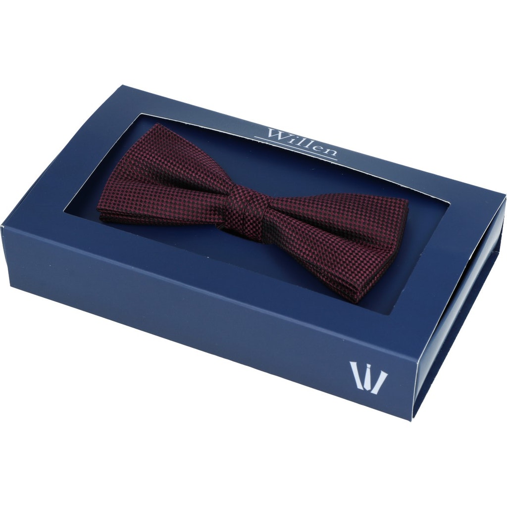 Willen Herren Krawatten & Schleifen Bordeaux