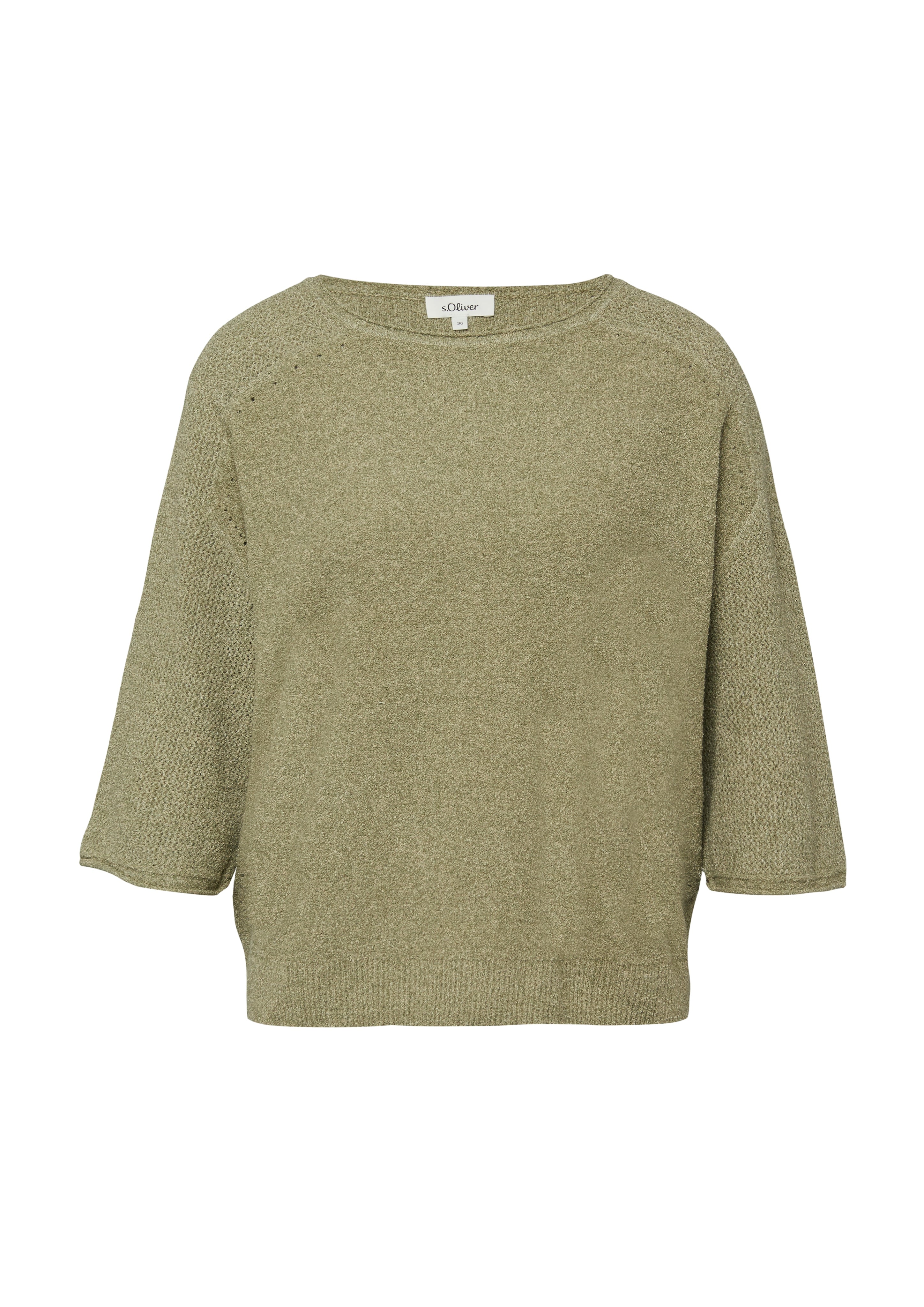S. Oliver red Damen Pullover Green