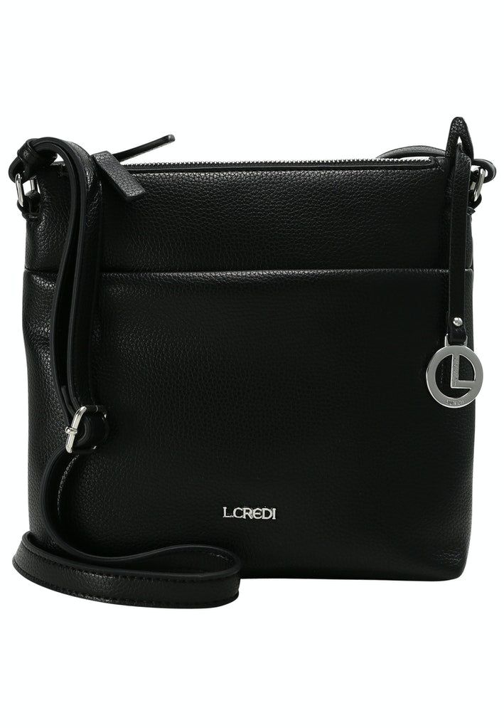 L.Credi Handtasche Schwarz