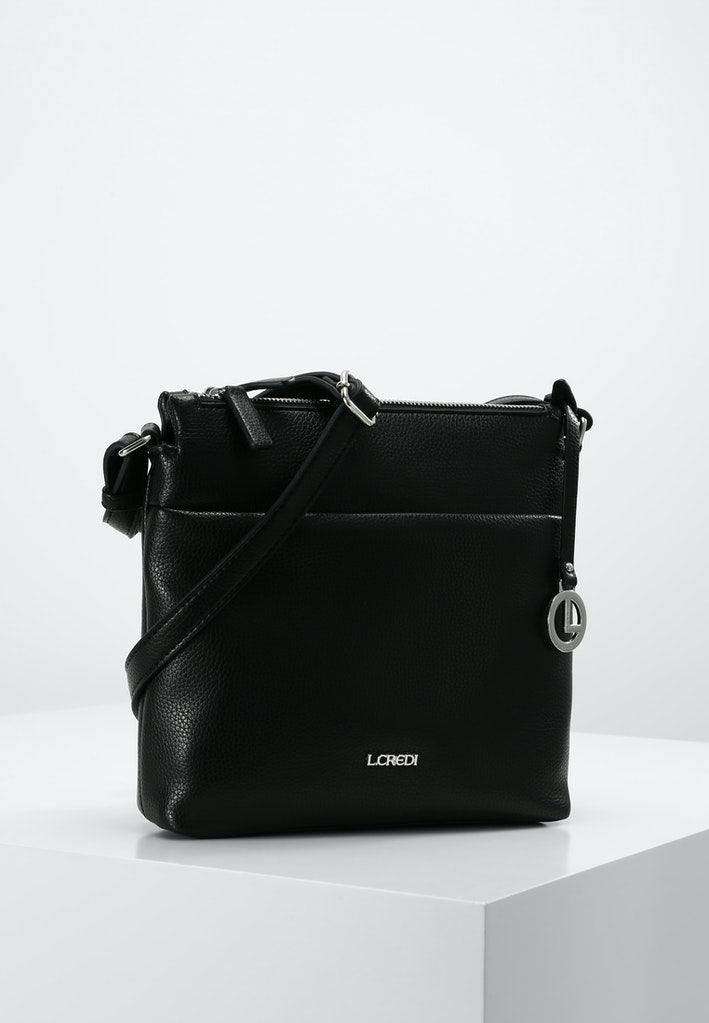 L.Credi Handtasche Schwarz