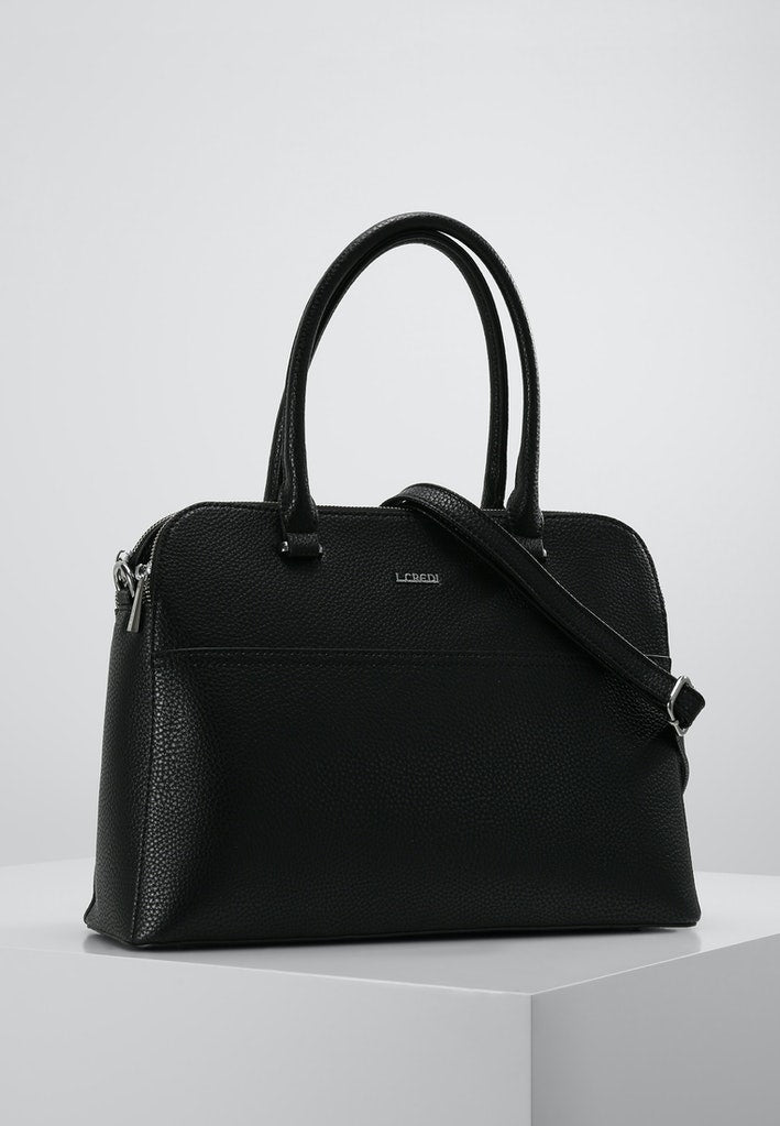 L.Credi Handtasche Schwarz