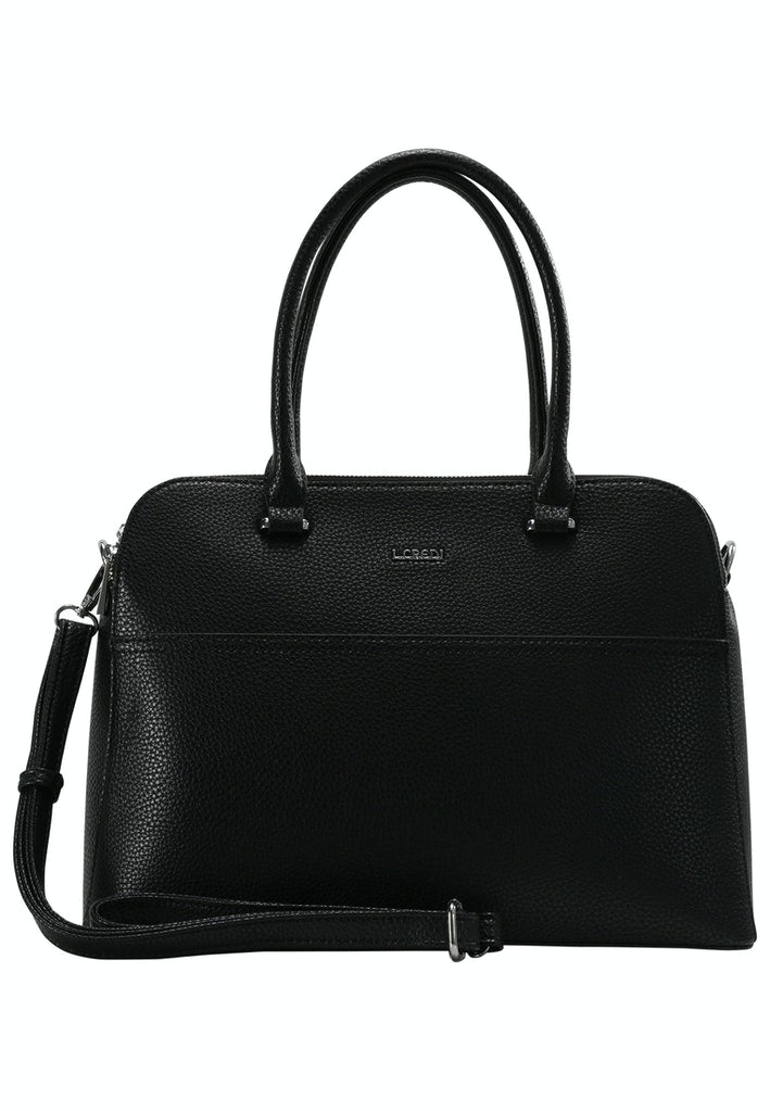 L.Credi Handtasche Schwarz