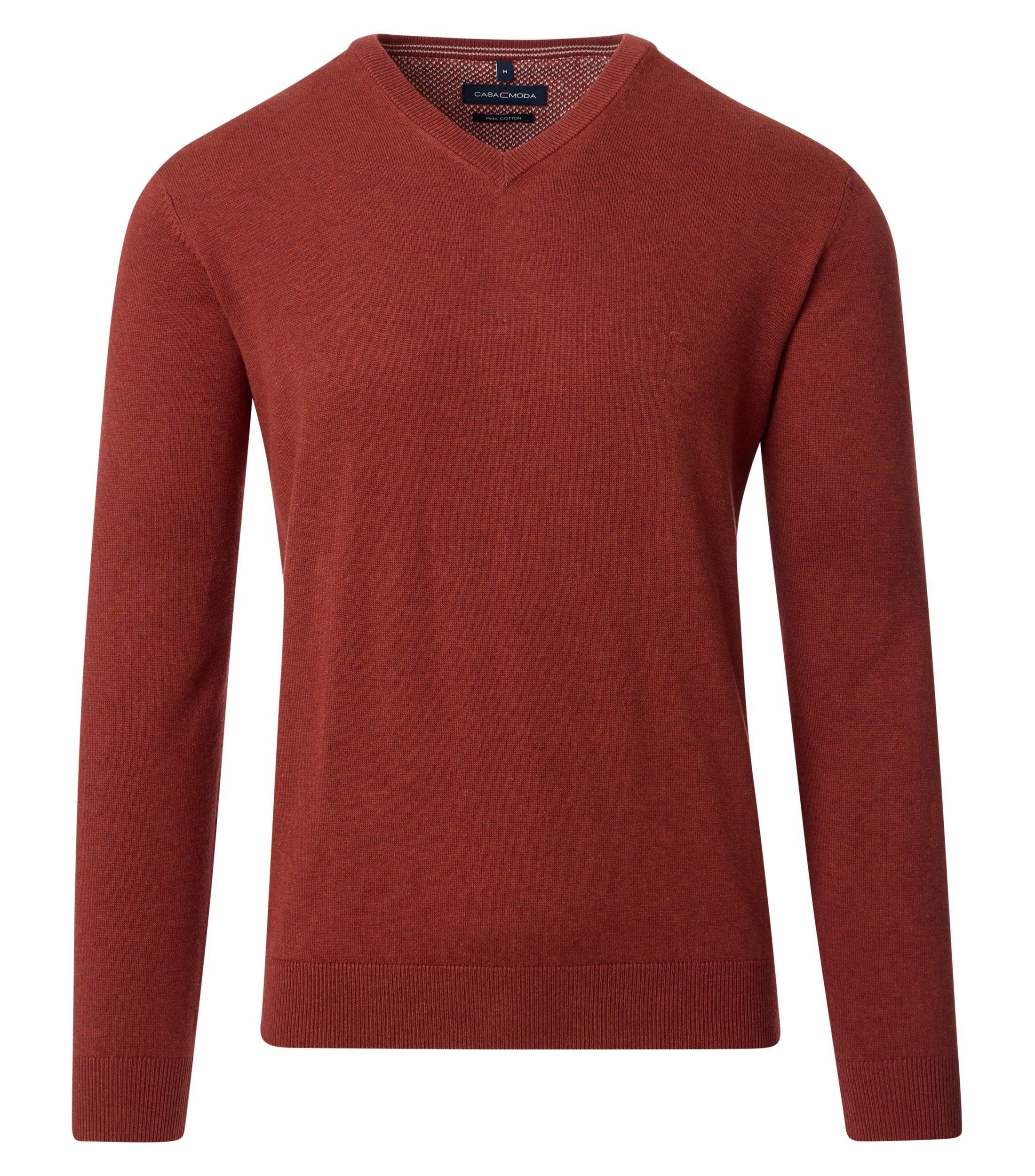 Casa Moda Herren Pullover  Orange