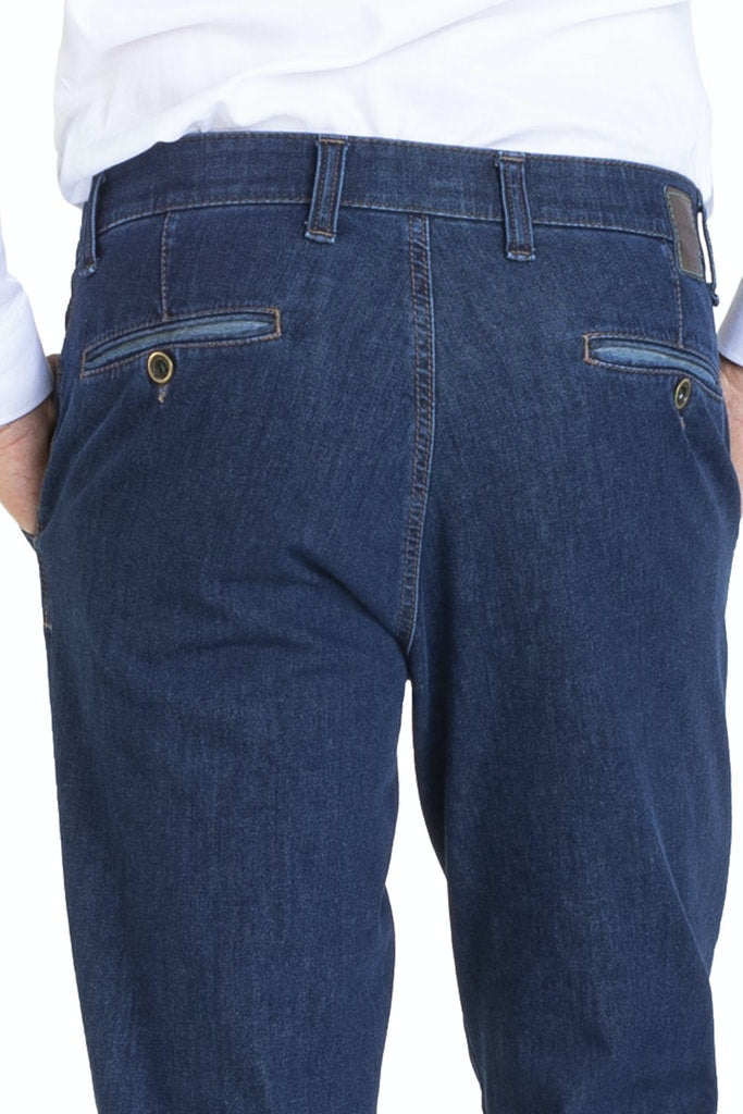 Hinrichs Herren Hosen Blau