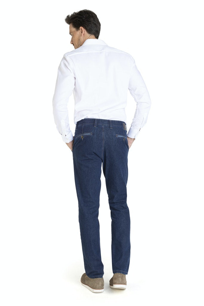 Hinrichs Herren Hosen Blau