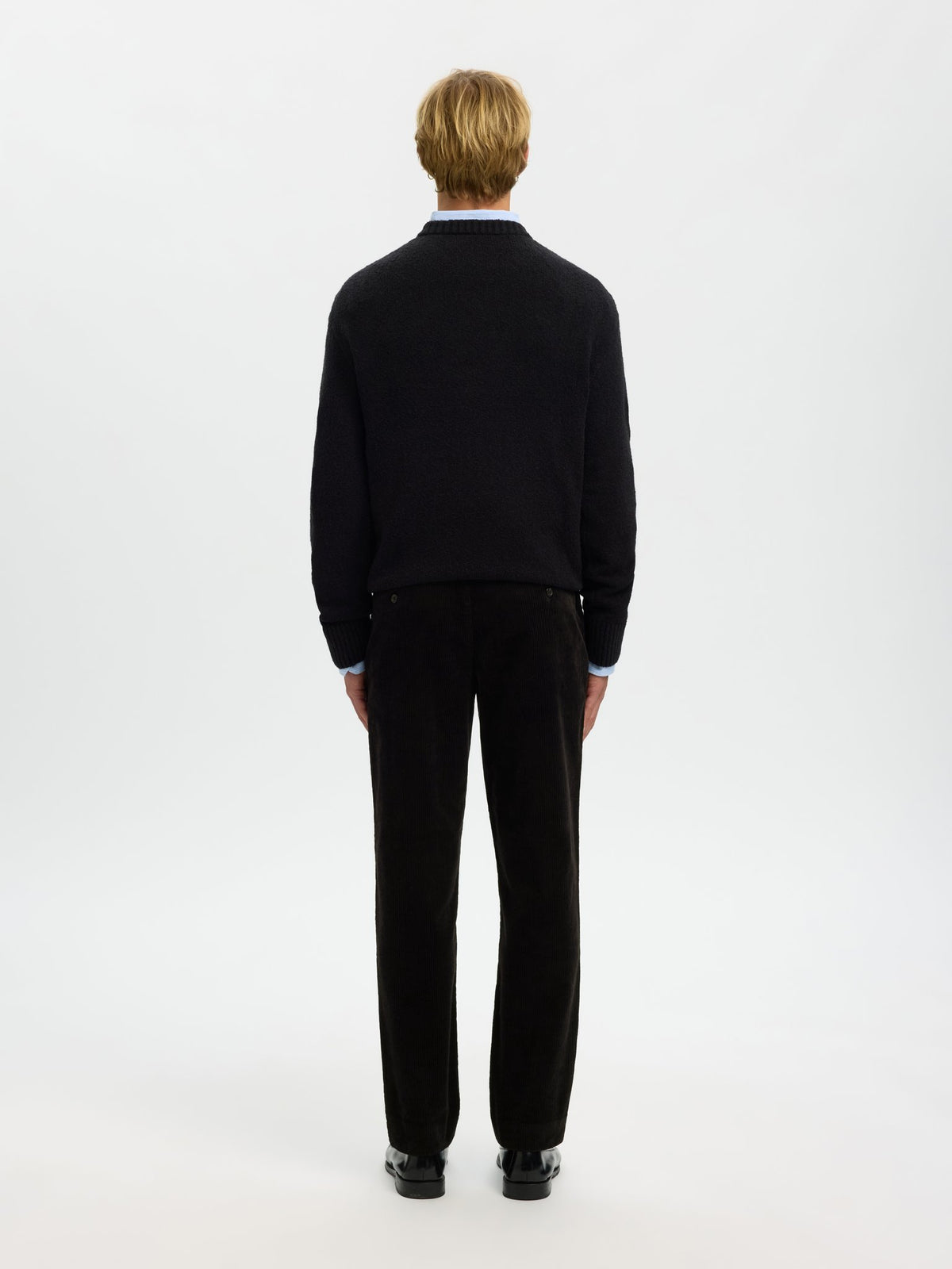Selected homme Herren Hosen  Black