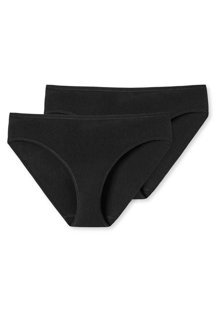 Schiesser Slip Schwarz