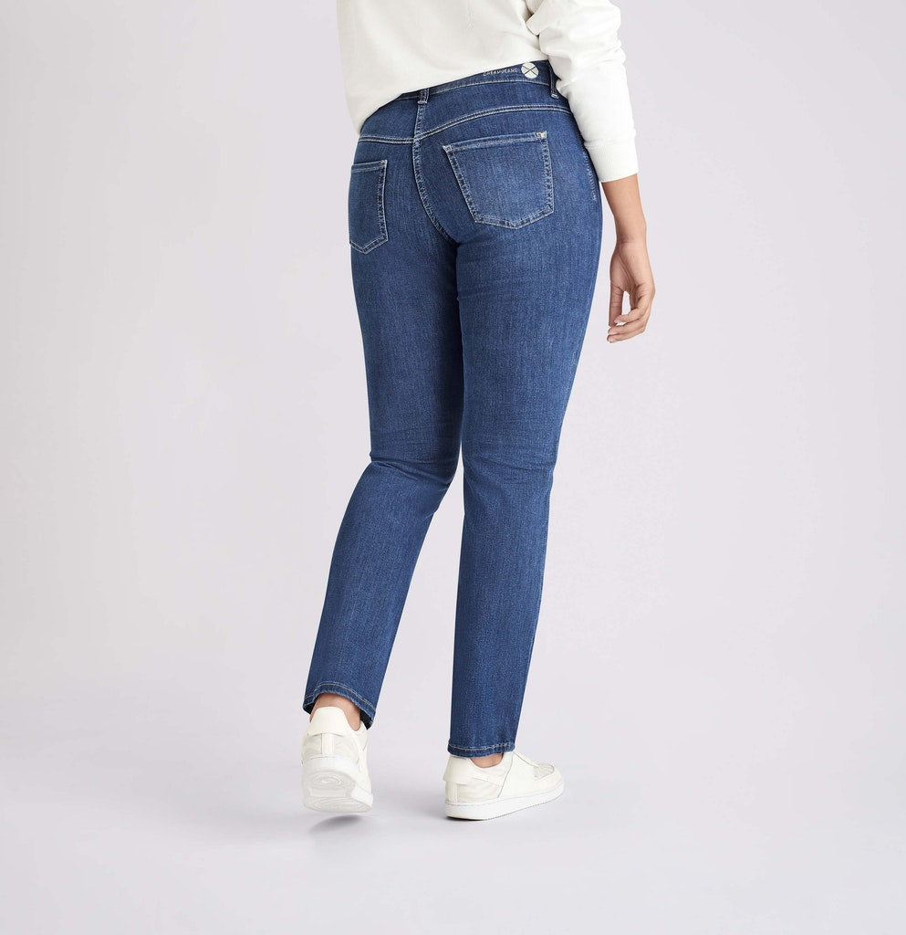 Mac Damen Jeans Mid Blue Authen