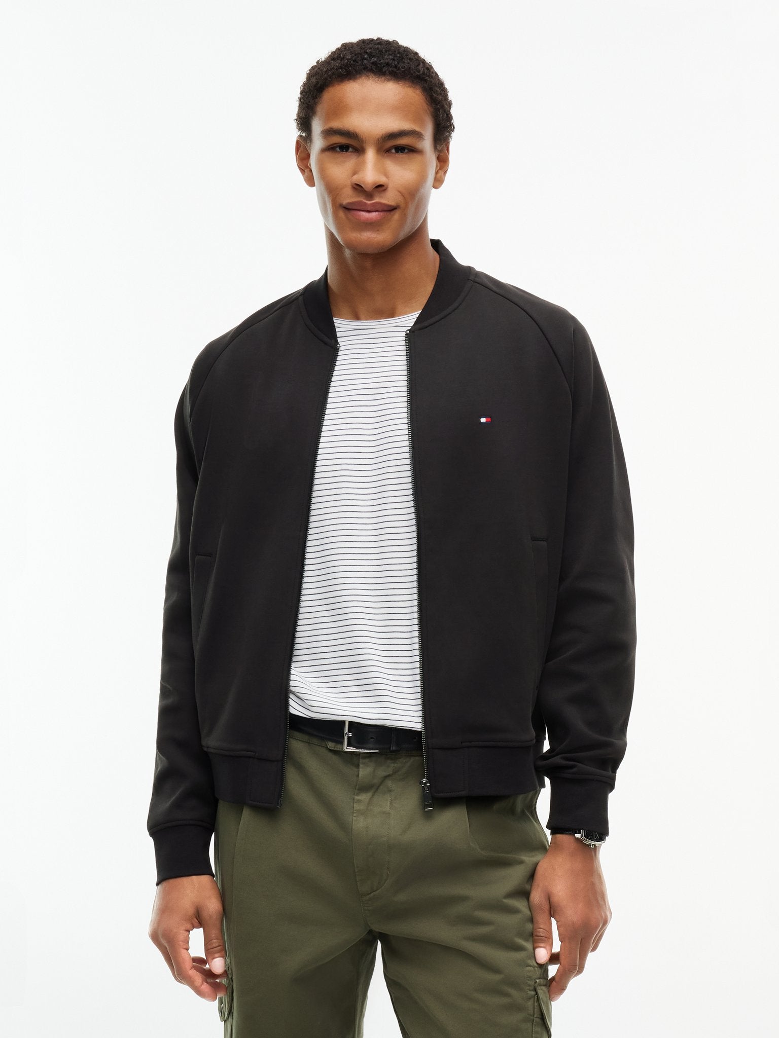 Tommy Hilfiger Herren Sweatjacken Bds Black