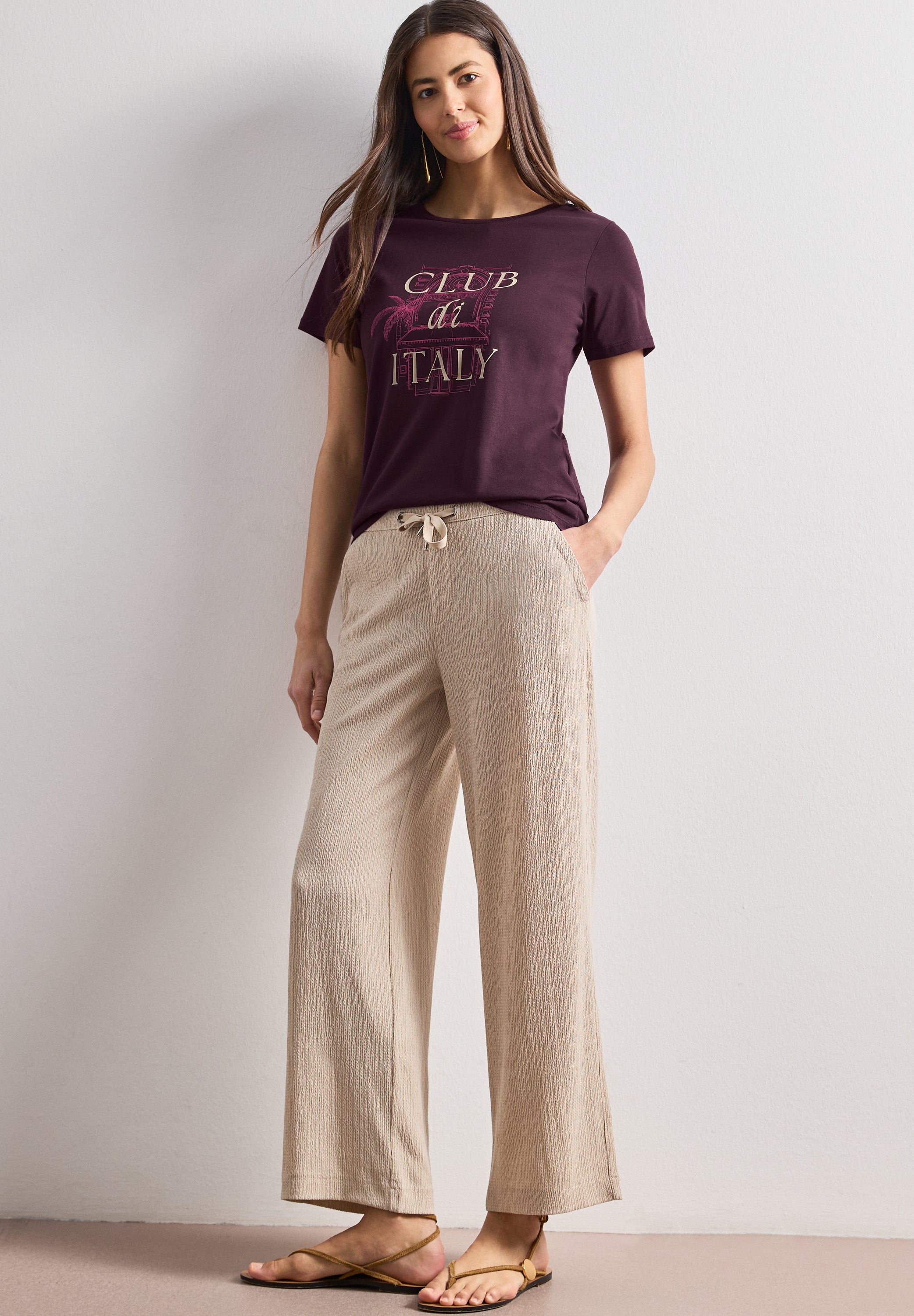 Street One Damen T-Shirts  Rustic Ro