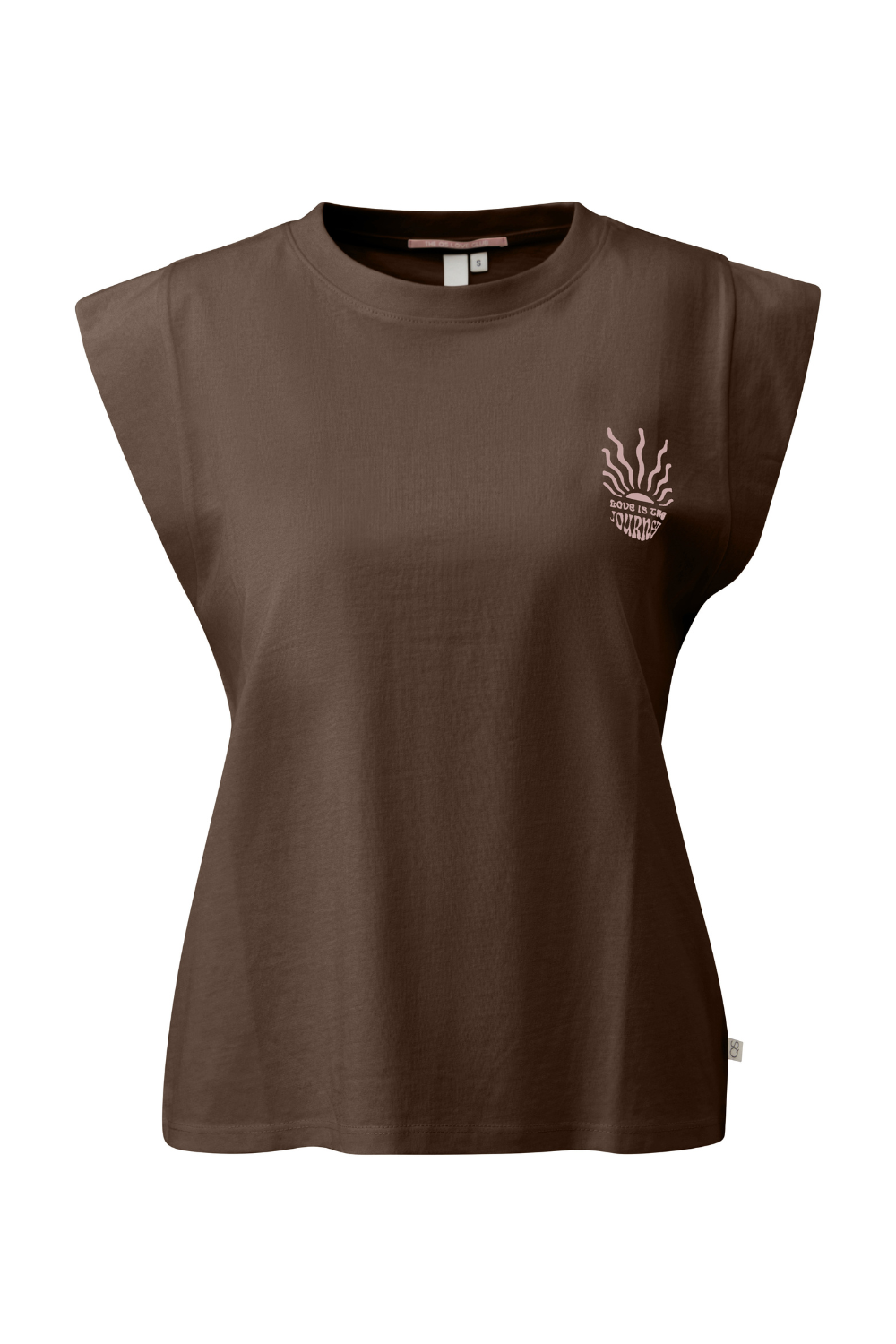 QS by S.Oliver Damen T-Shirts Brown