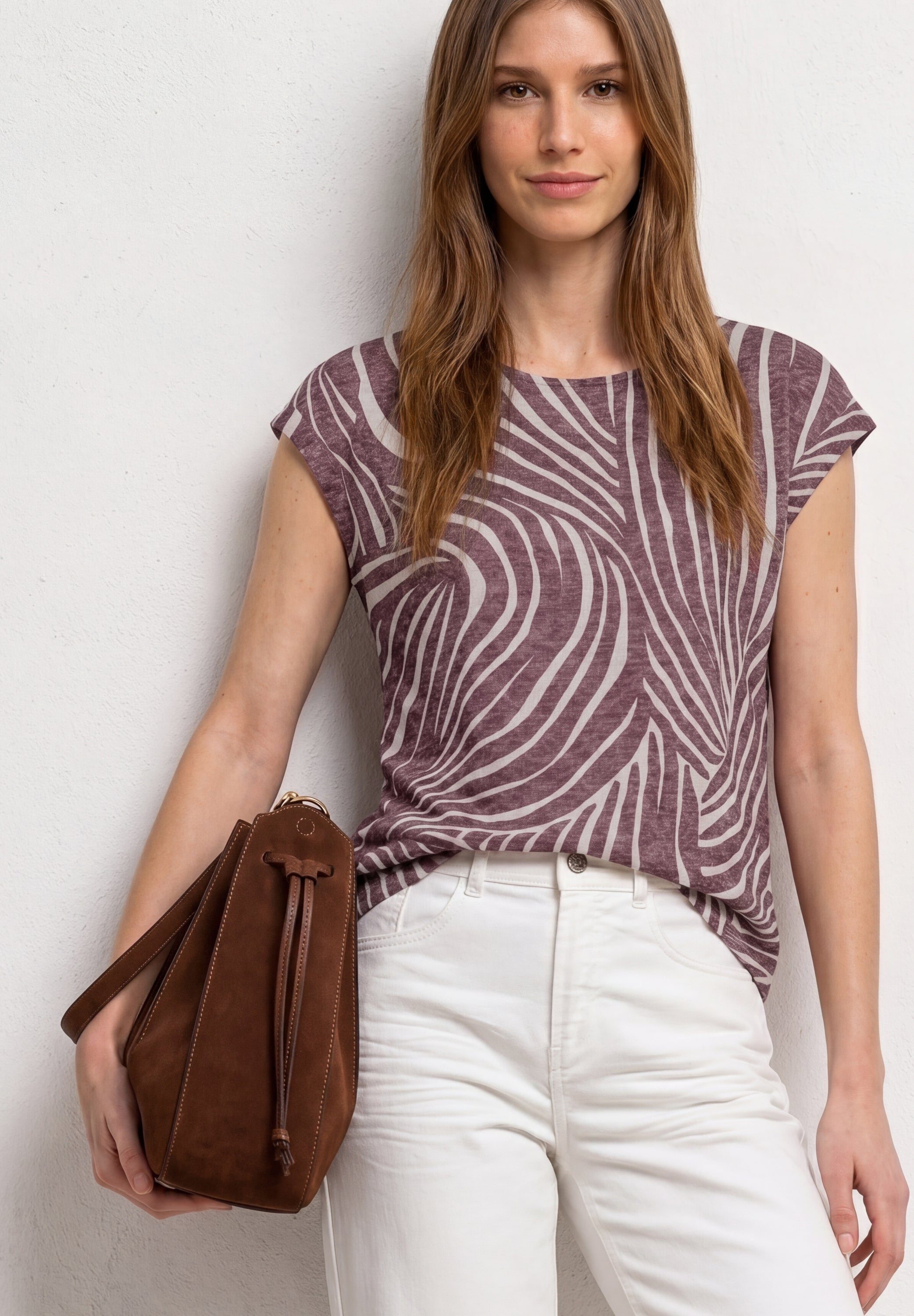 Street One Damen T-Shirts  Rustic Ro