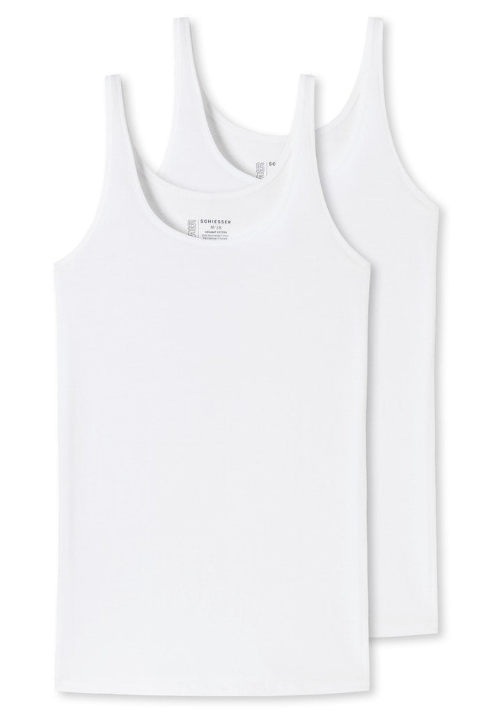 Schiesser Hemd Weiss
