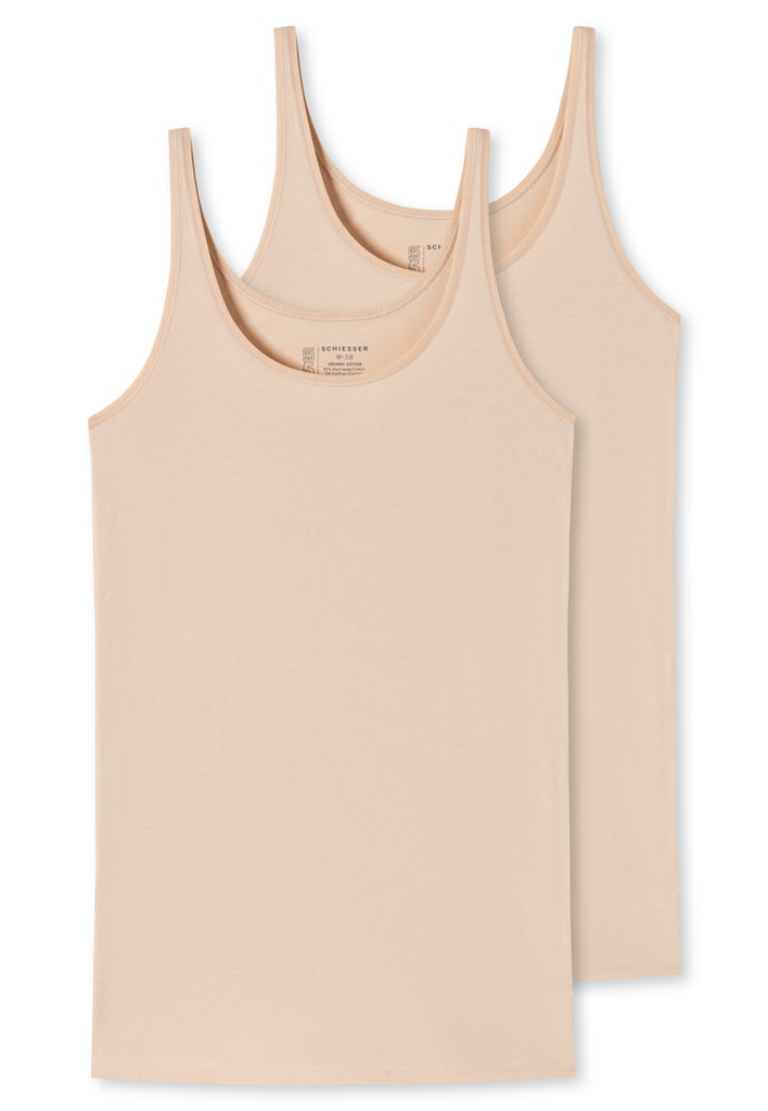 Schiesser Hemd Sand
