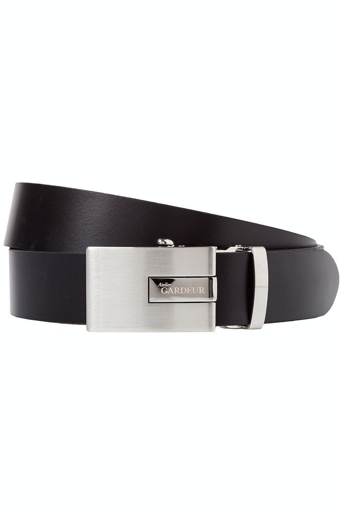 Gardeur Herren Gürtel  Schwarz