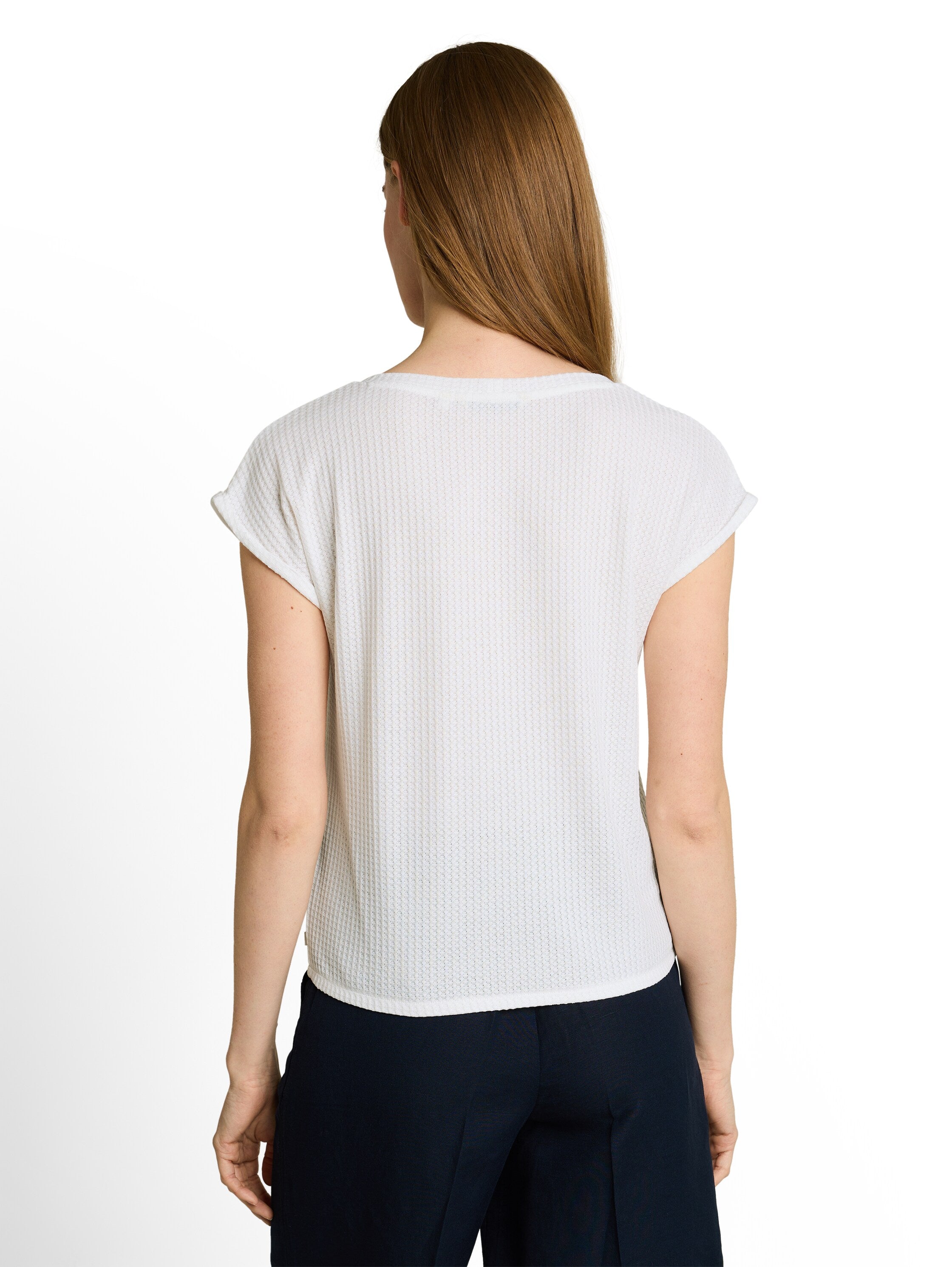 Tom Tailor denim Damen T-Shirts Off White