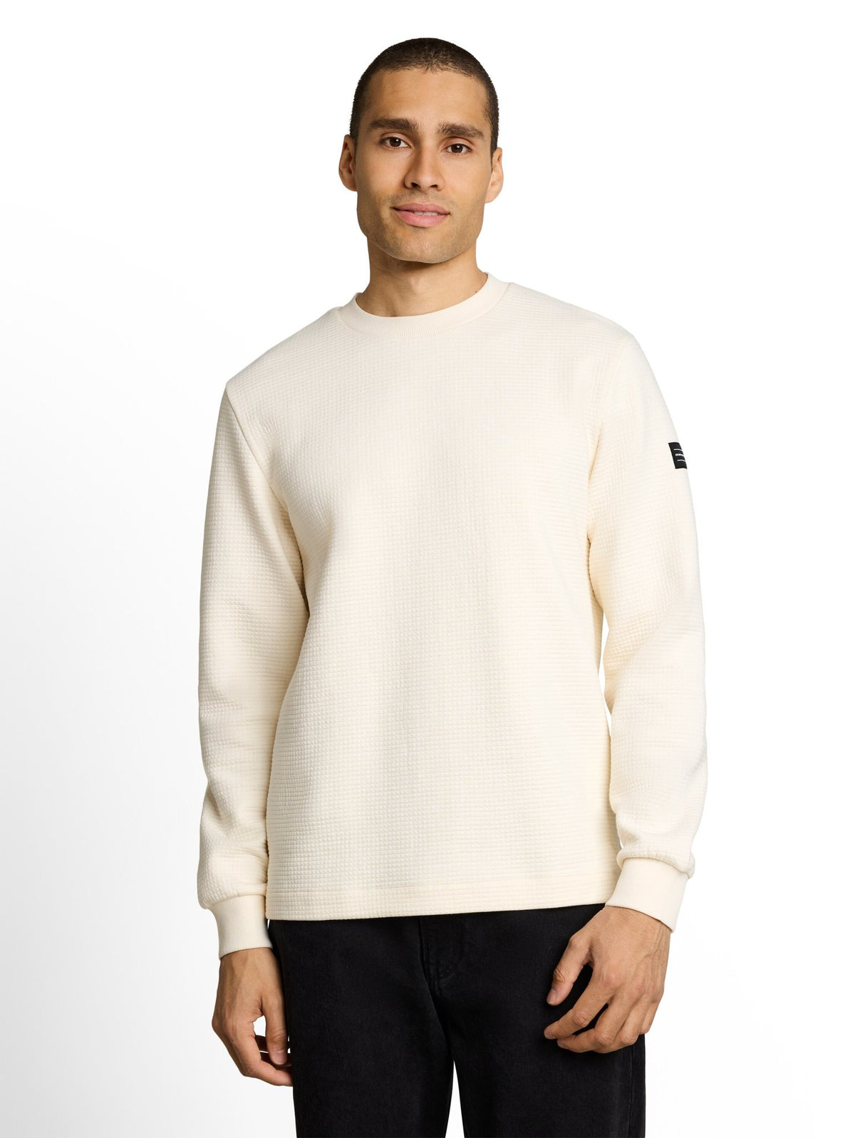 Tom Tailor denim Herren Sweatshirts Gardenia White