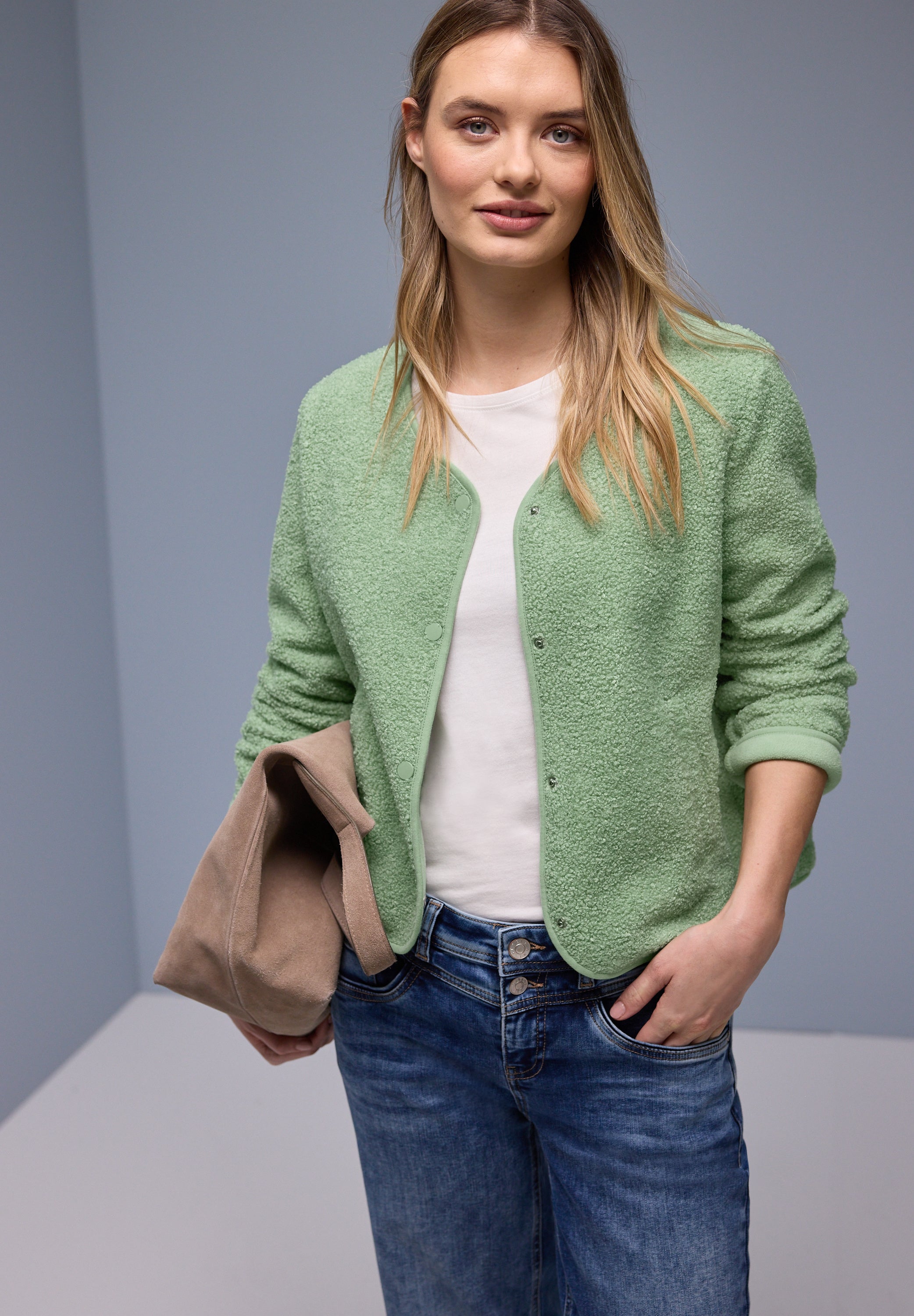 Street One Damen T-Shirts Pale Mint