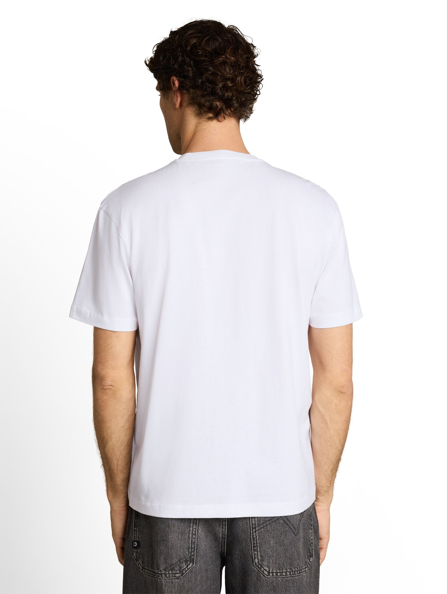 Tom Tailor denim Herren T-Shirts kurz White